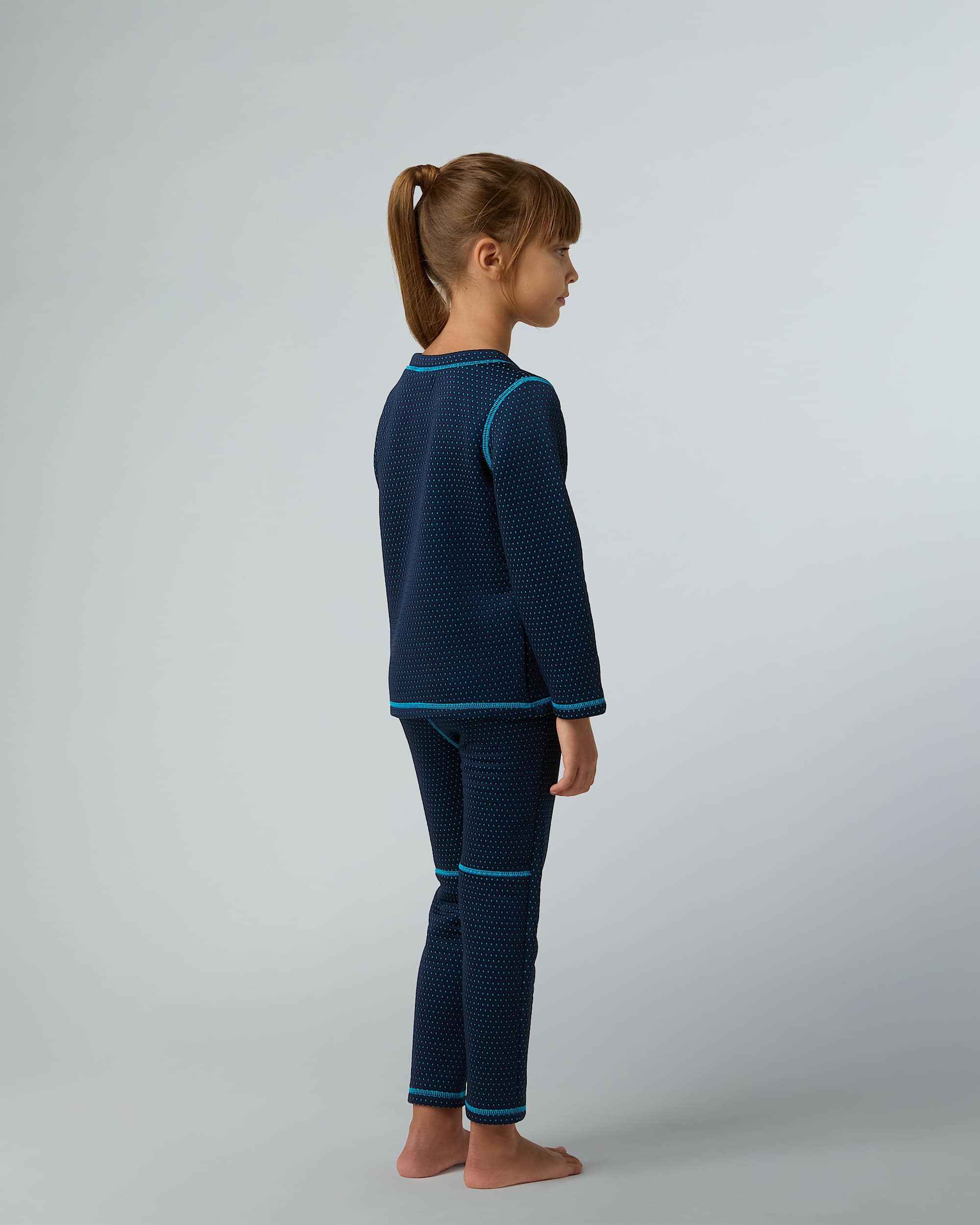 DotKnit thermische basislaagset voor kinderen TNF ALT14