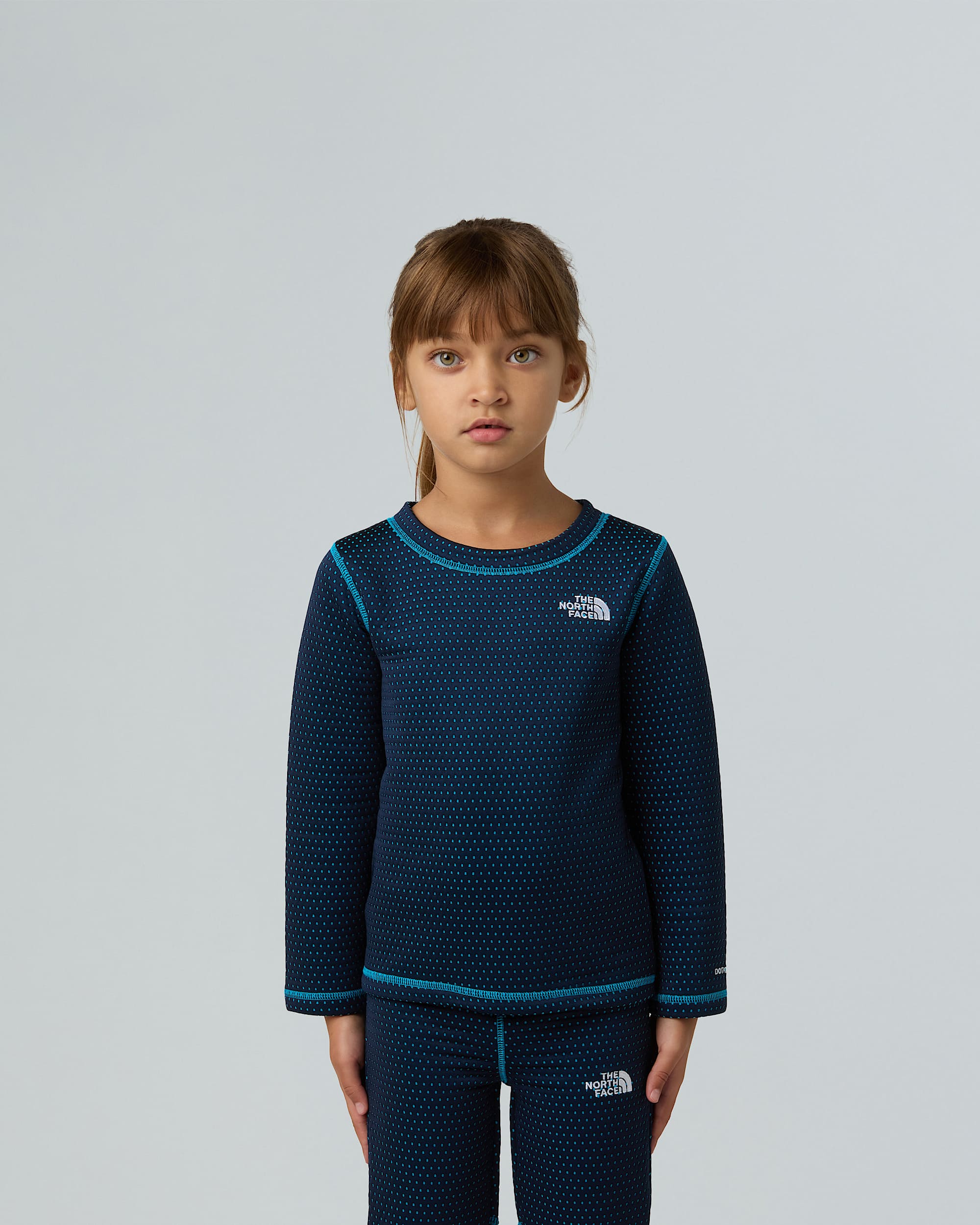 DotKnit thermische basislaagset voor kinderen TNF ALT15