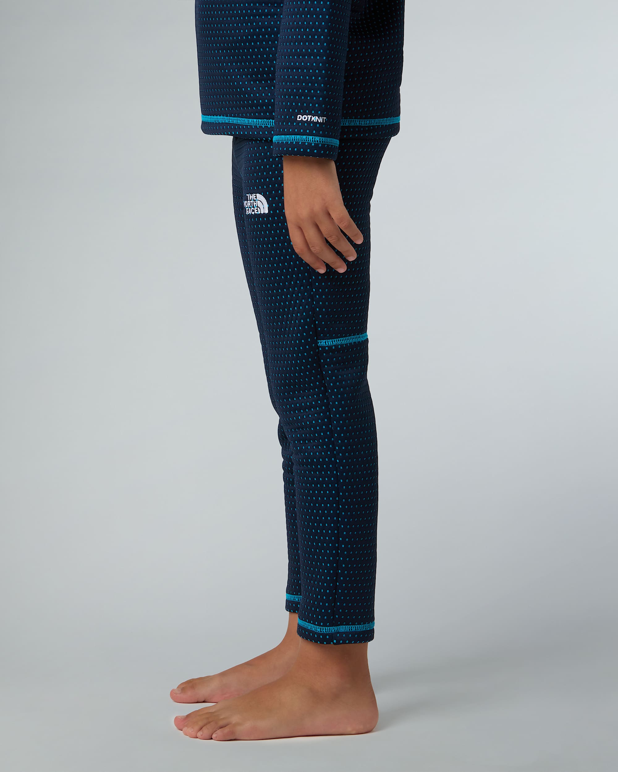 DotKnit thermische basislaagset voor kinderen TNF ALT18