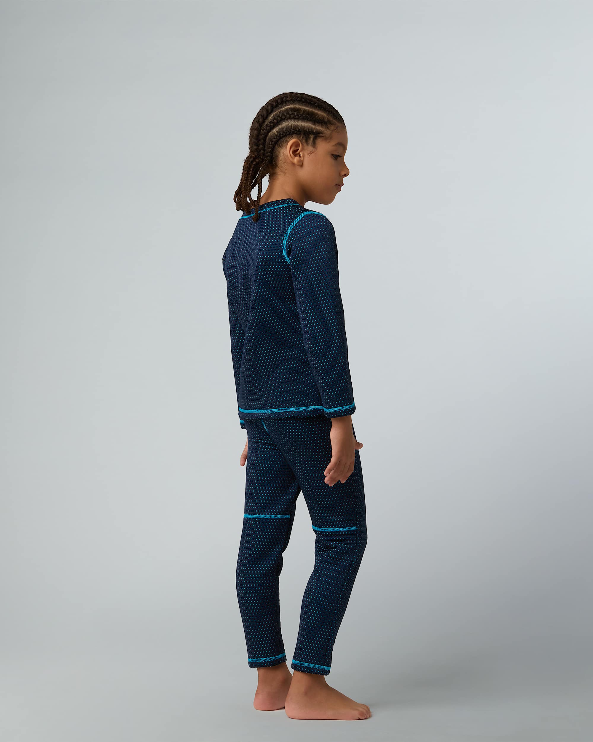 DotKnit thermische basislaagset voor kinderen TNF ALT5