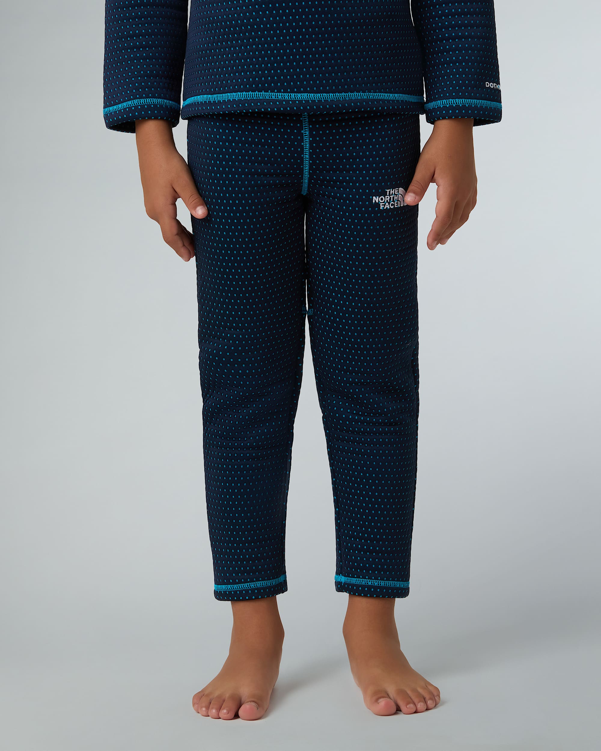DotKnit thermische basislaagset voor kinderen TNF ALT9