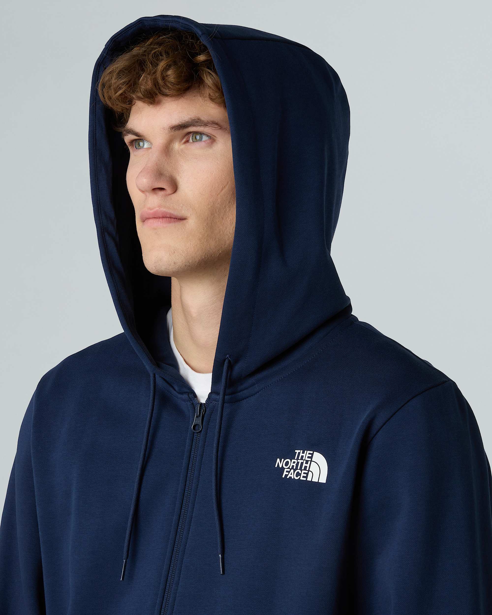 Mens Simple Dome FullZip Hoodie TNF ALT8