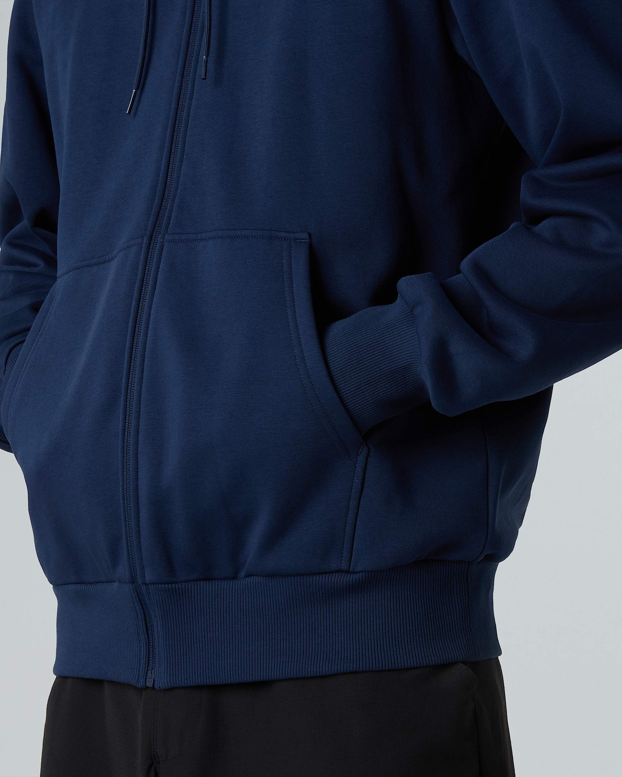Mens Simple Dome FullZip Hoodie TNF ALT9