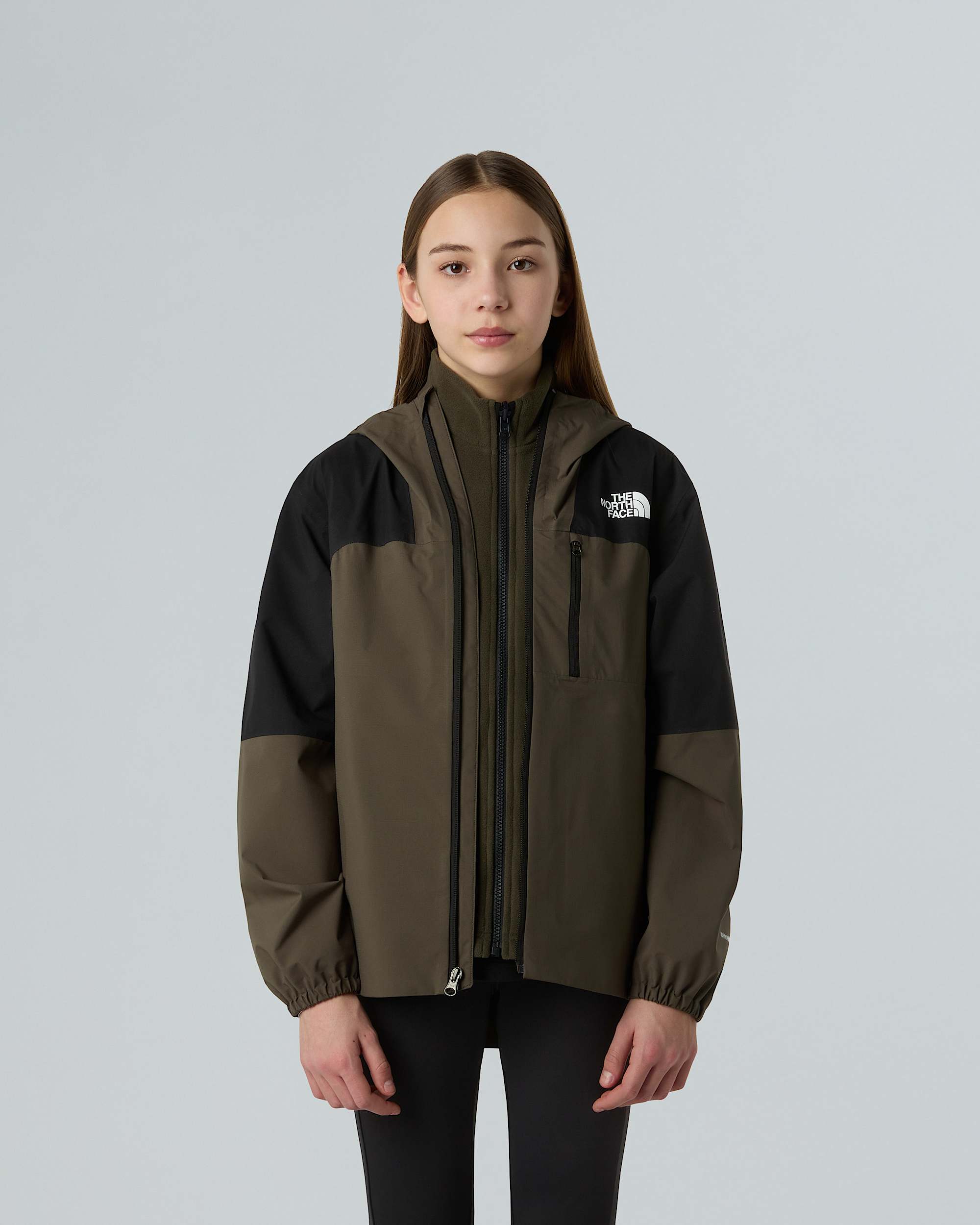 Giacca guscio Hike Packable da ragazzi TNF alt12