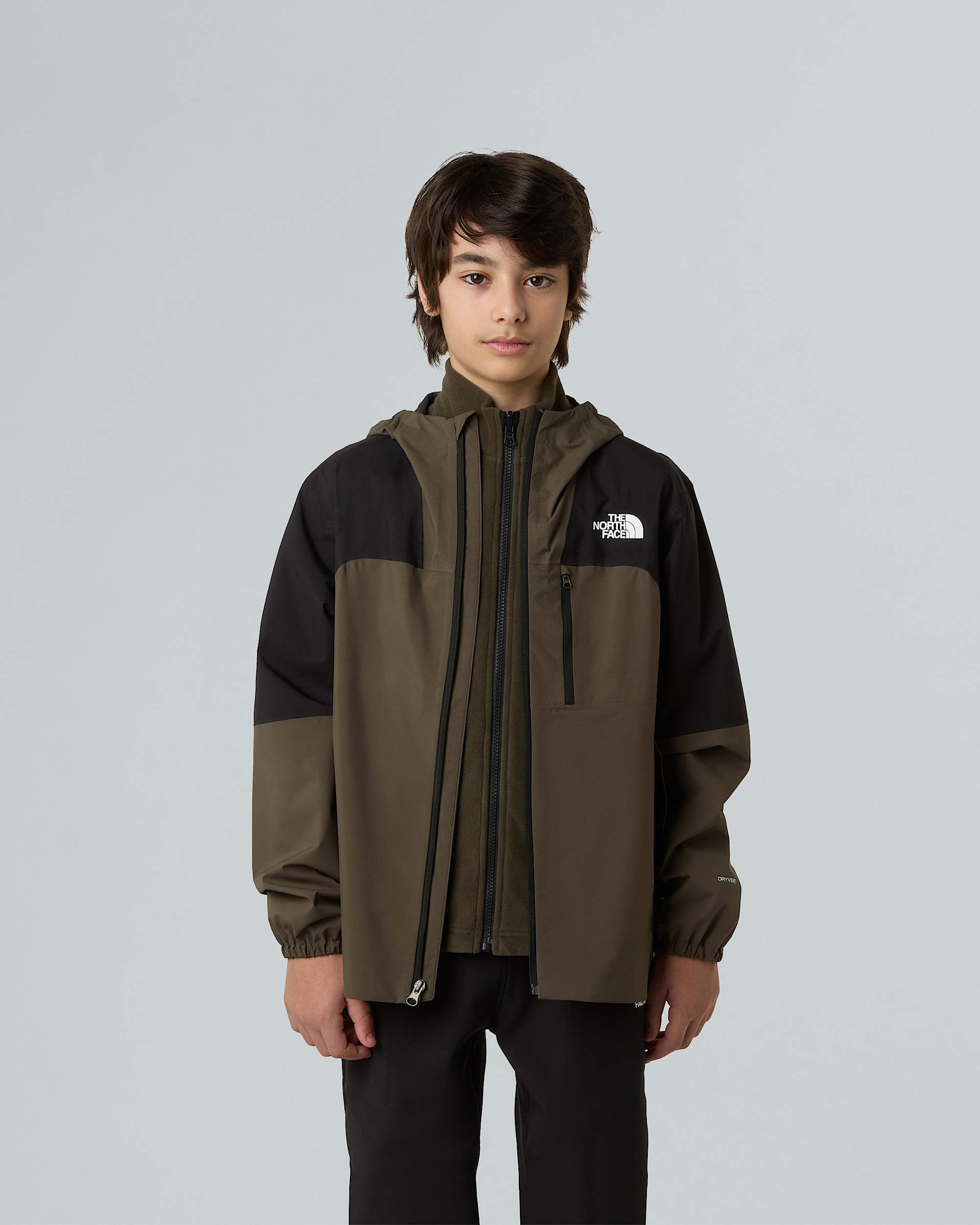 Giacca guscio Hike Packable da ragazzi TNF alt7