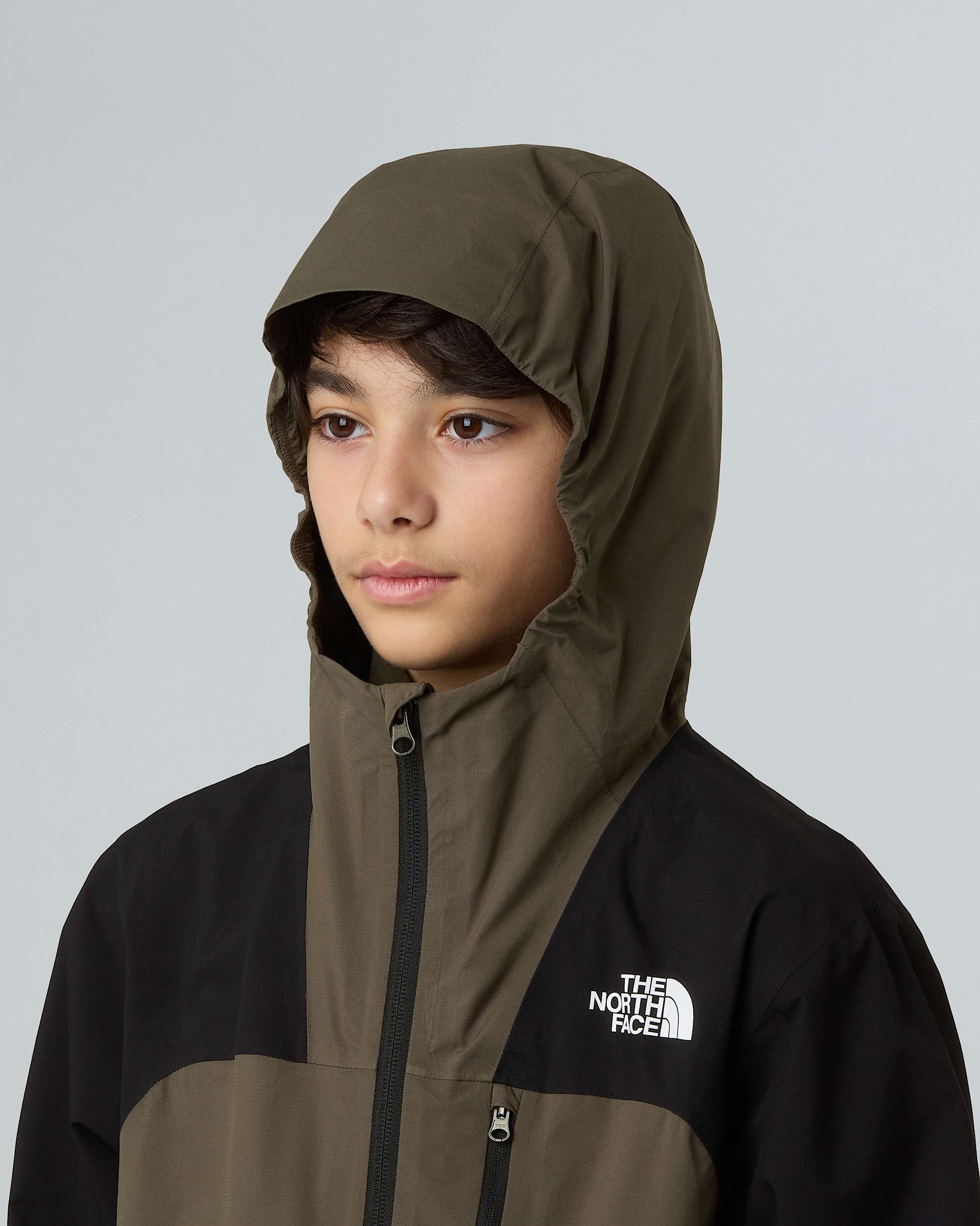 Giacca guscio Hike Packable da ragazzi TNF alt8