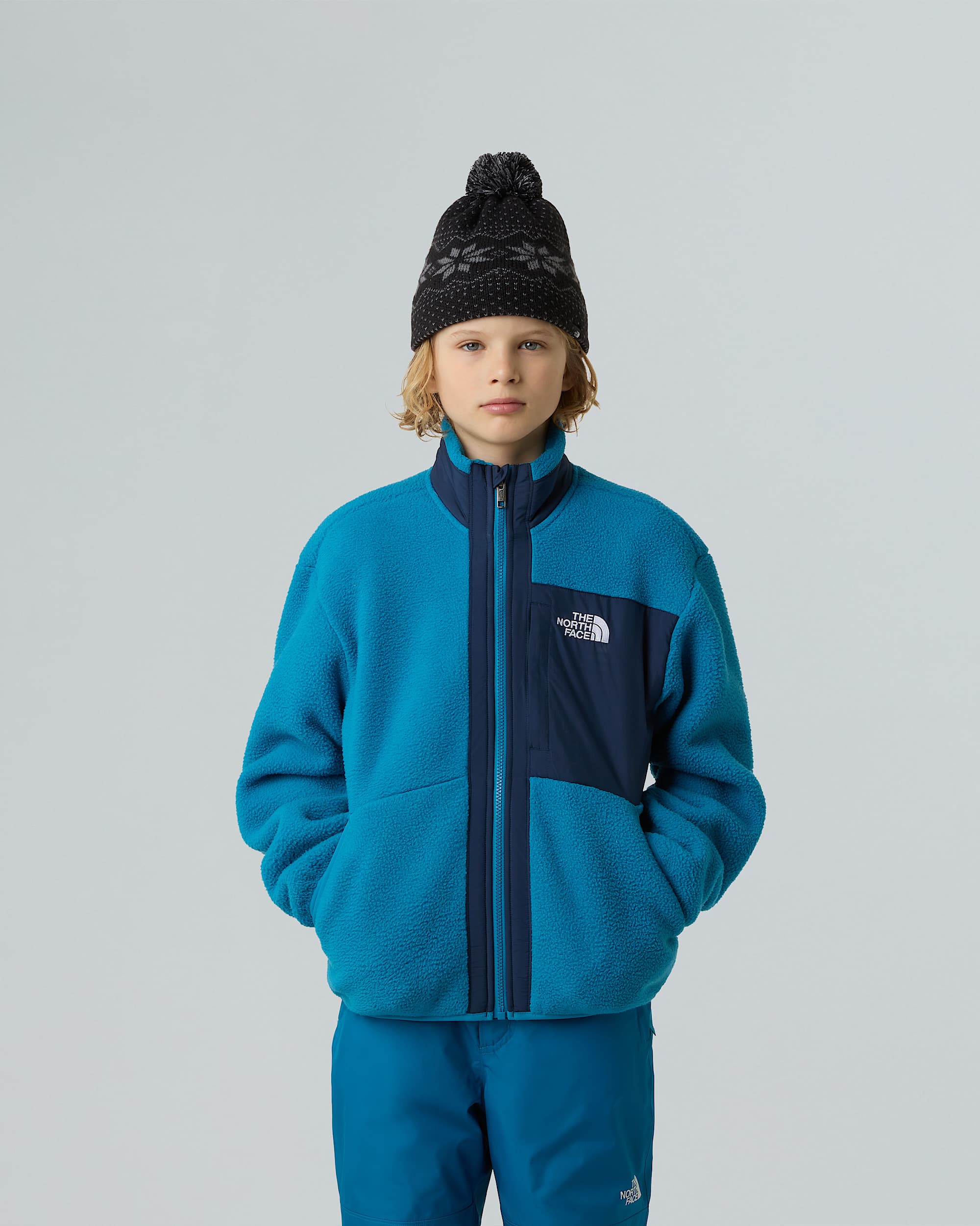 Boys Yumiori FullZip Fleece Jacket TNF ALT4