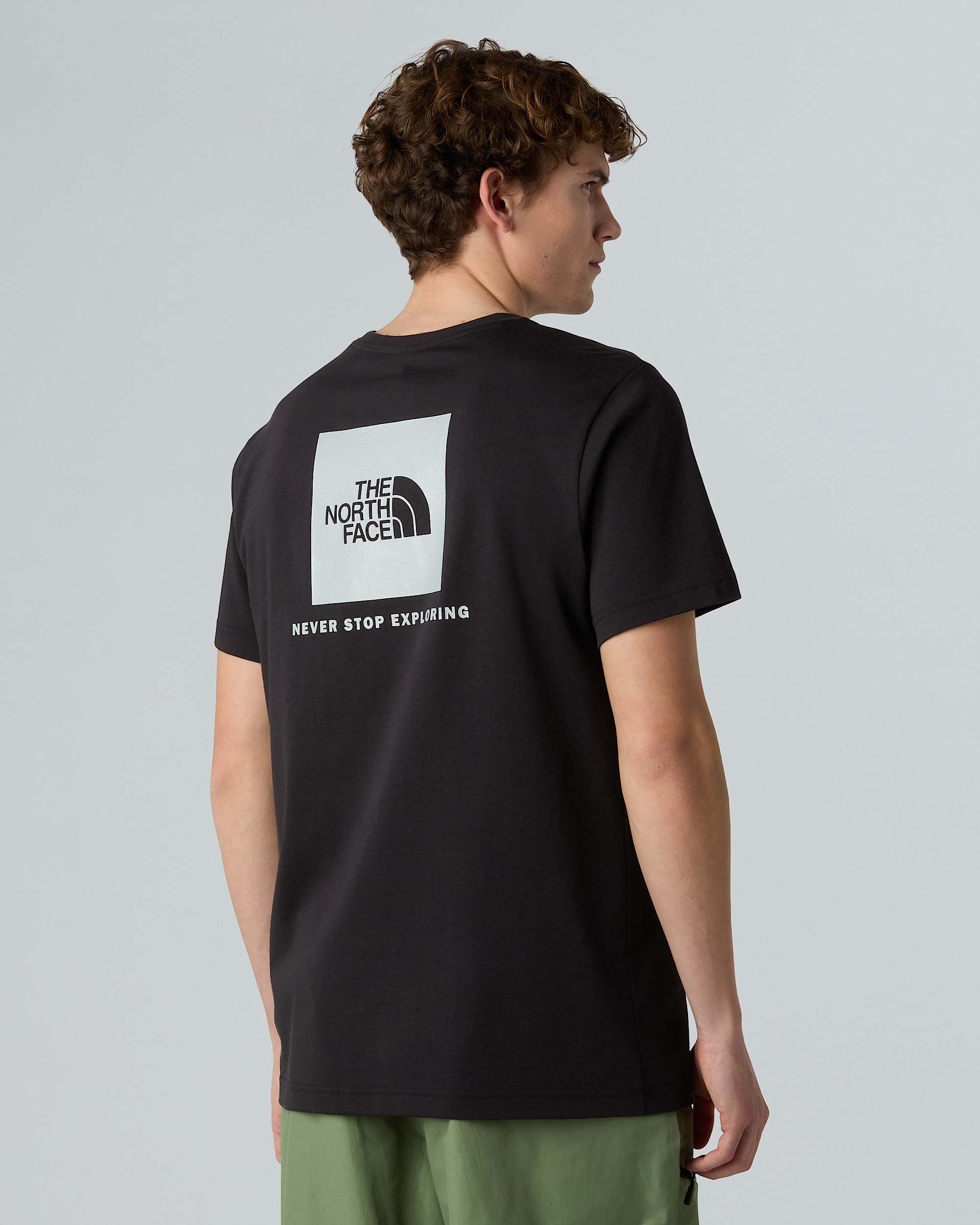 Tshirt NSE Reflective Box da uomo TNF ALT4
