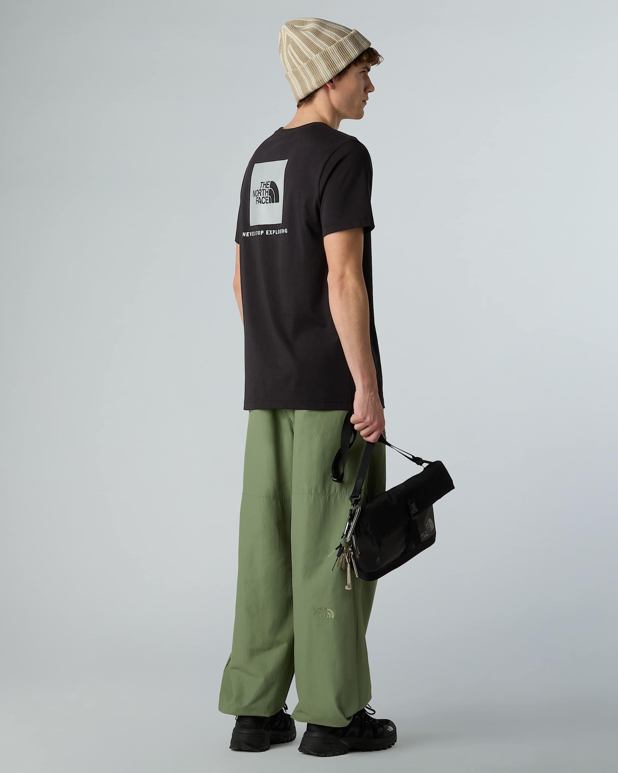 Tshirt NSE Reflective Box da uomo TNF ALT6