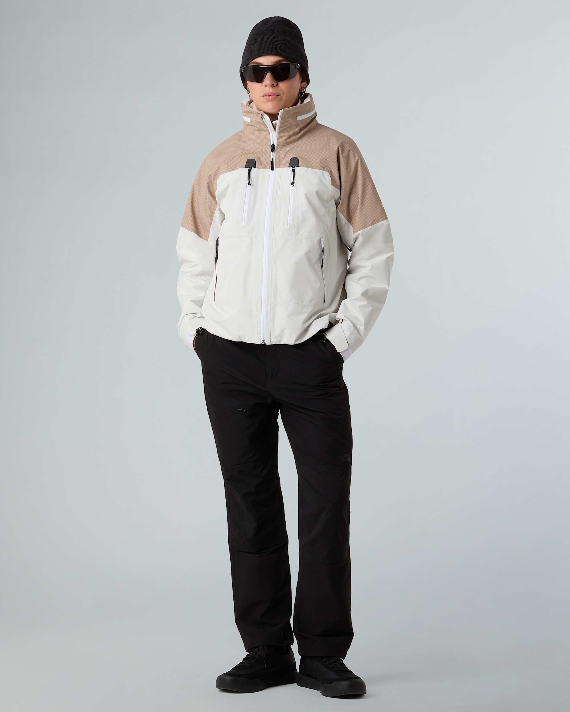 Hike Devils Thumb GORETEX Jacket W TNF White DuneMushroom Grey ALT5