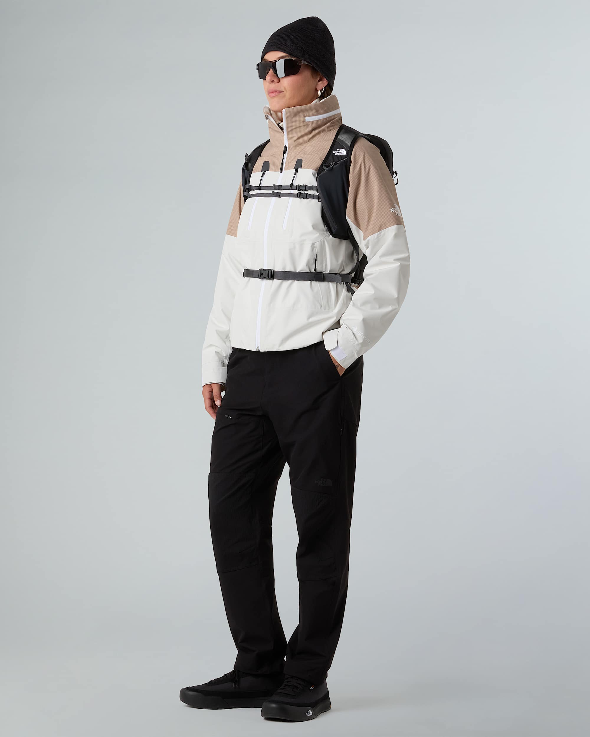 Hike Devils Thumb GORETEX Jacket W TNF White DuneMushroom Grey ALT8