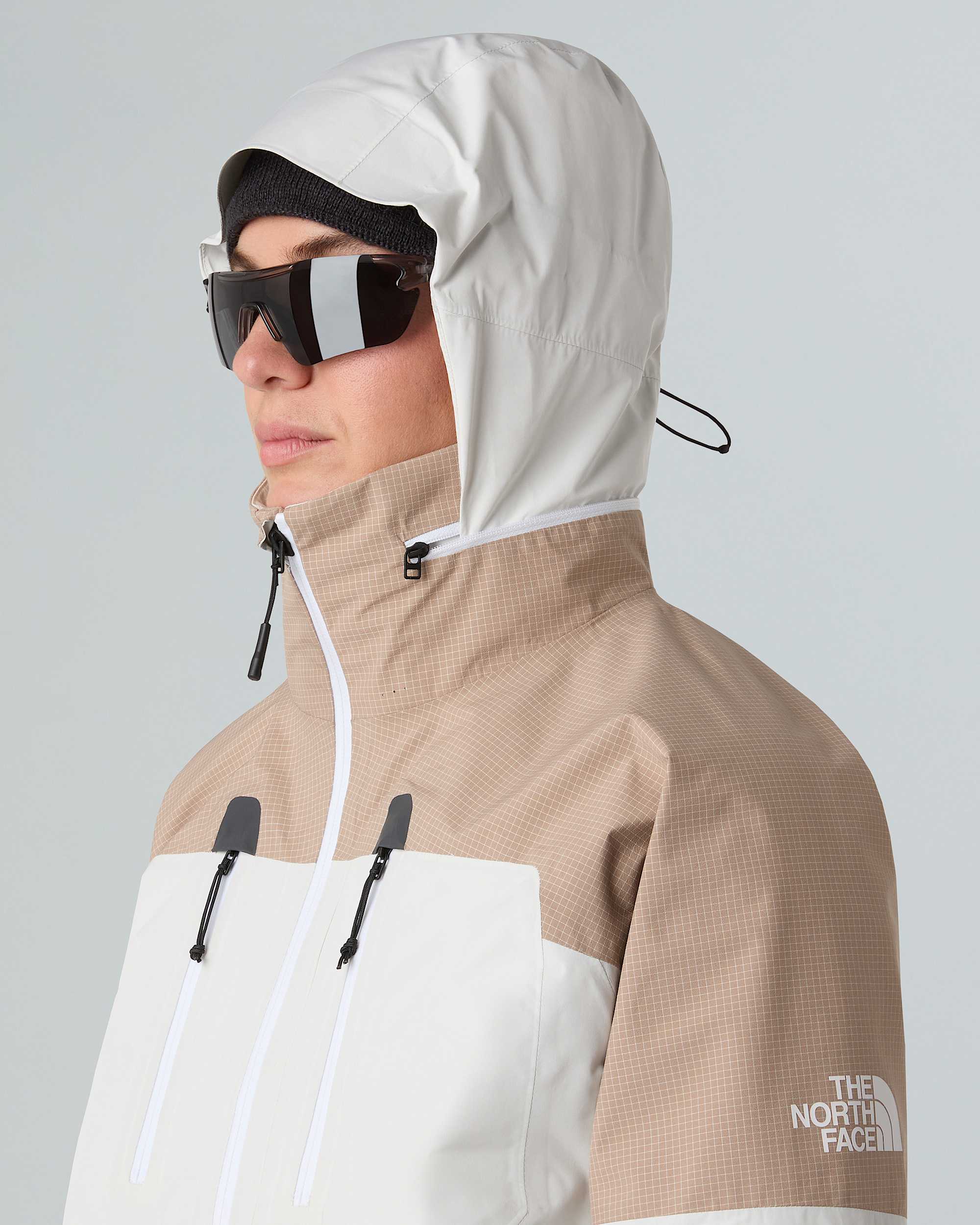 Hike Devils Thumb GORETEX Jacket W TNF White DuneMushroom Grey ALT9
