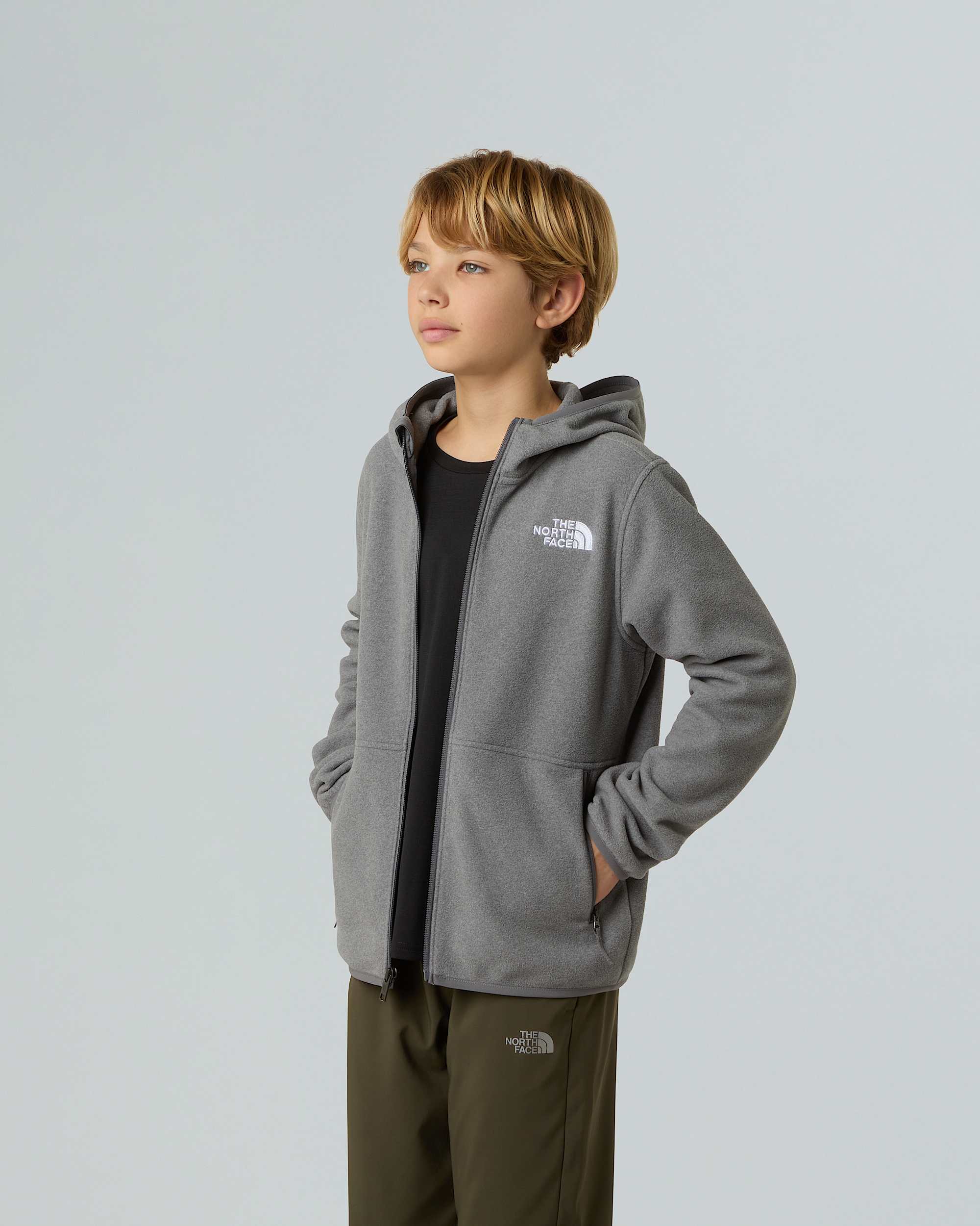 Teens Glacier FullZip Fleece TNF ALT7