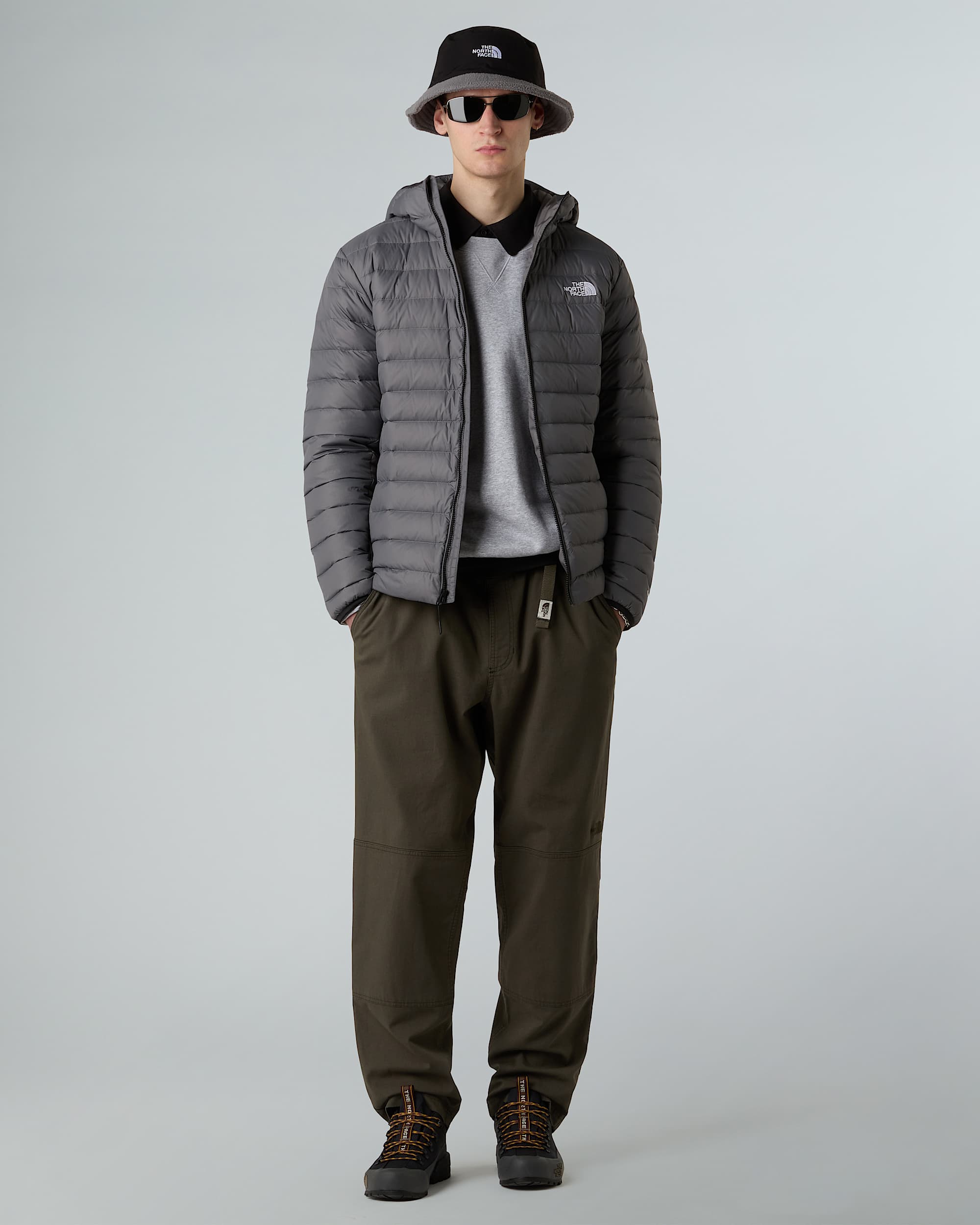 Classic Down Hooded Jacket M TNF ALT5
