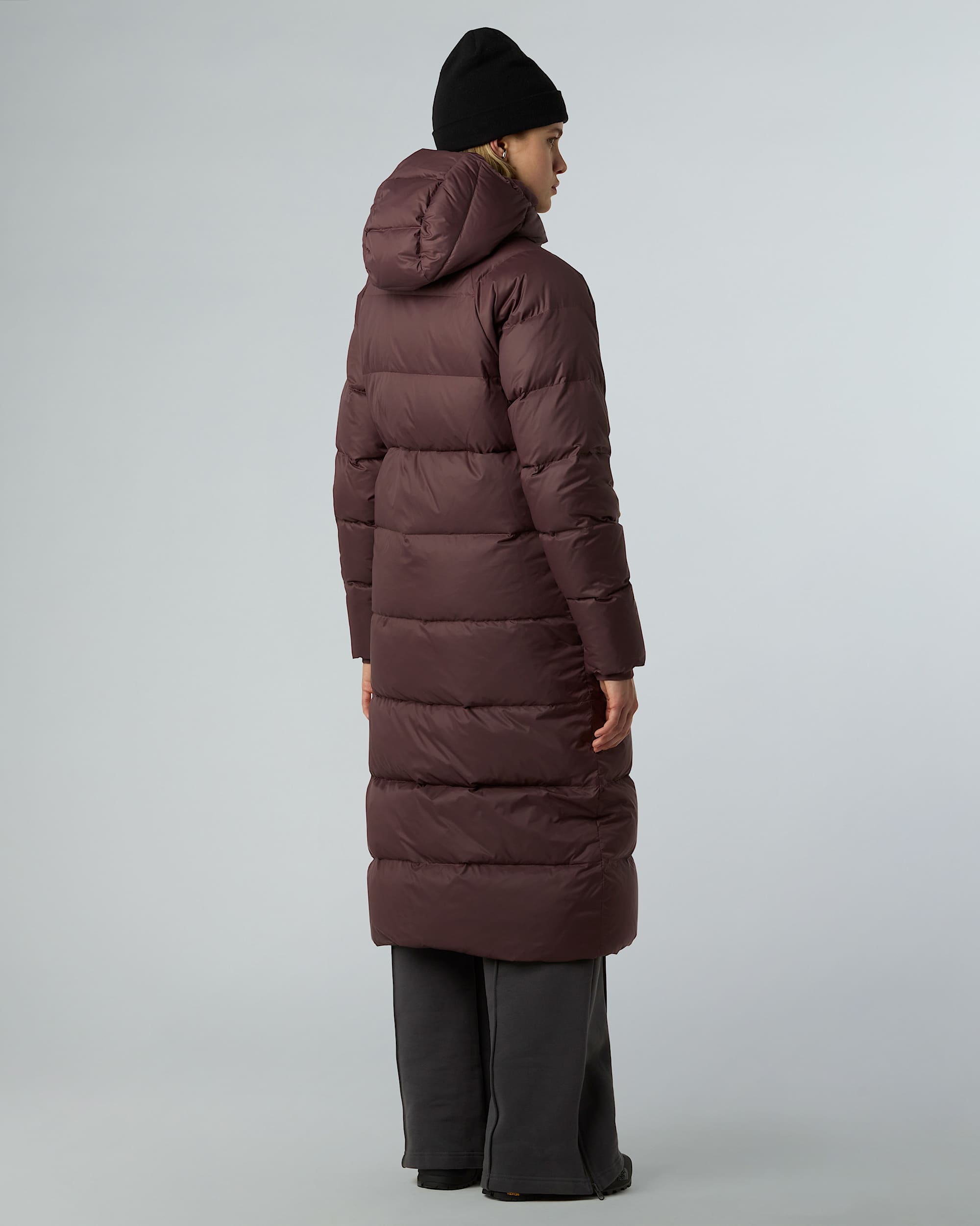 Parka larga de plumn con capucha Hydrenalite City para mujer TNF ALT6