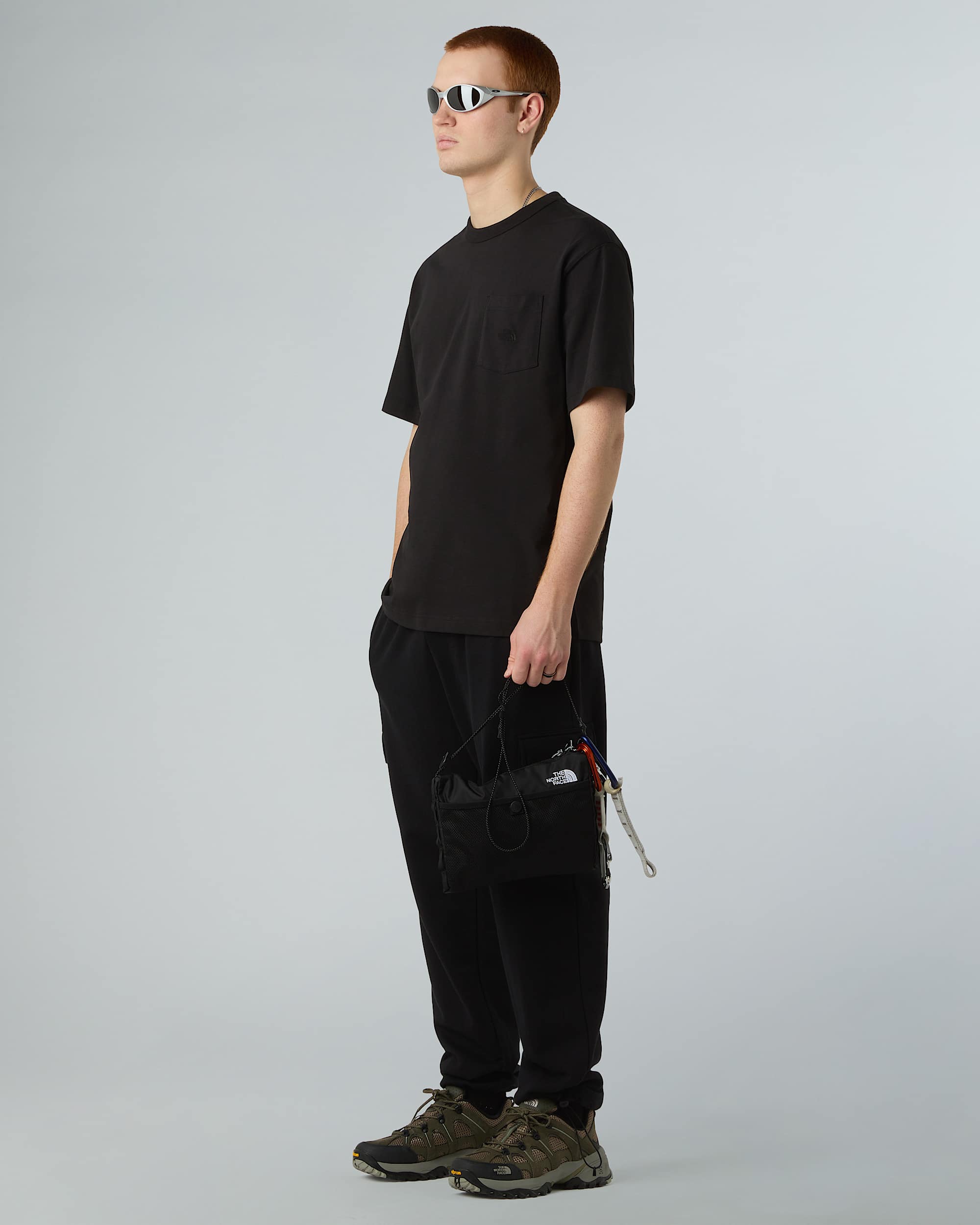 Mens Dome Relaxed Pocket TShirt TNF ALT5