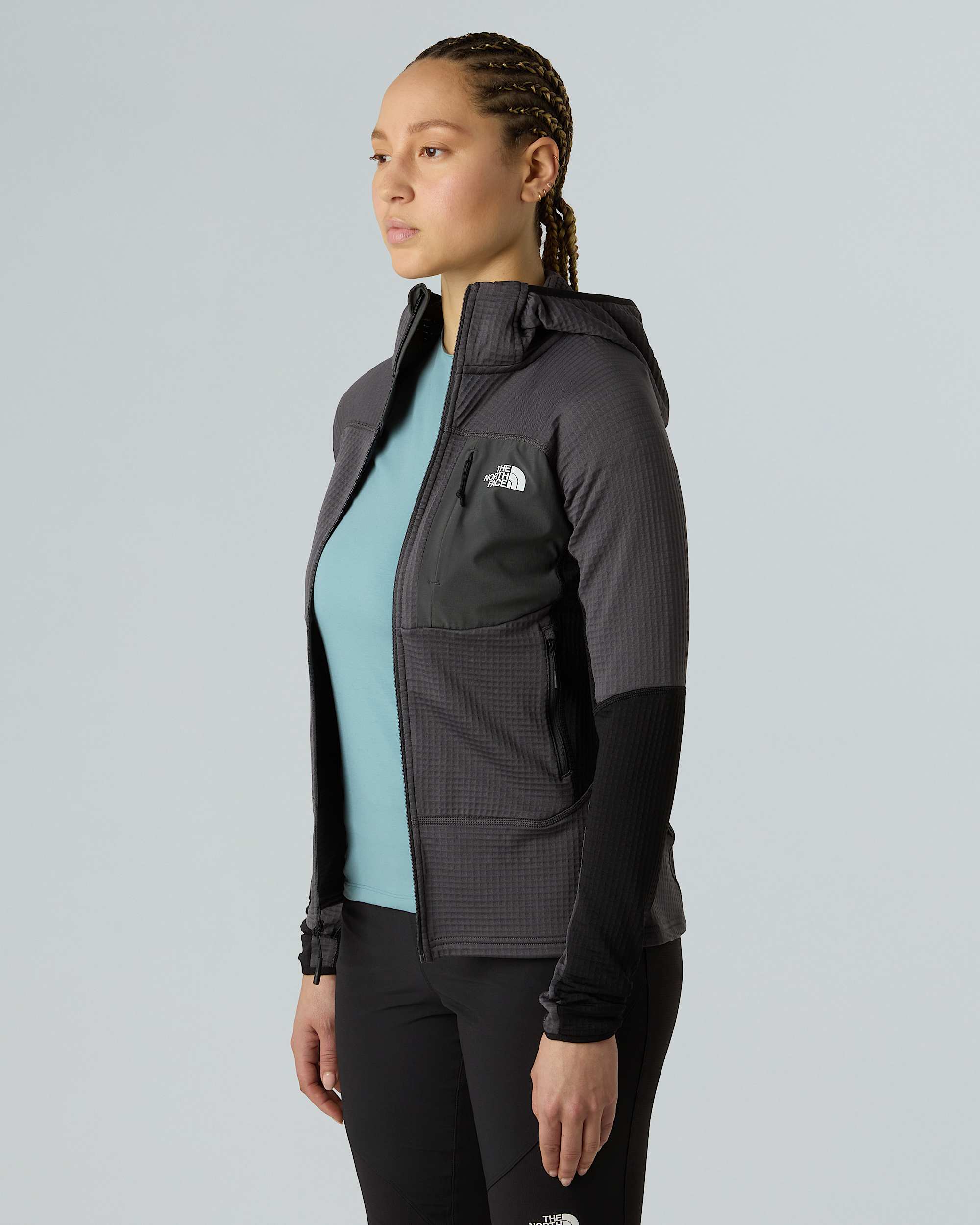 Stormgap Power Grid Kapuzenjacke fr Damen TNF alt7
