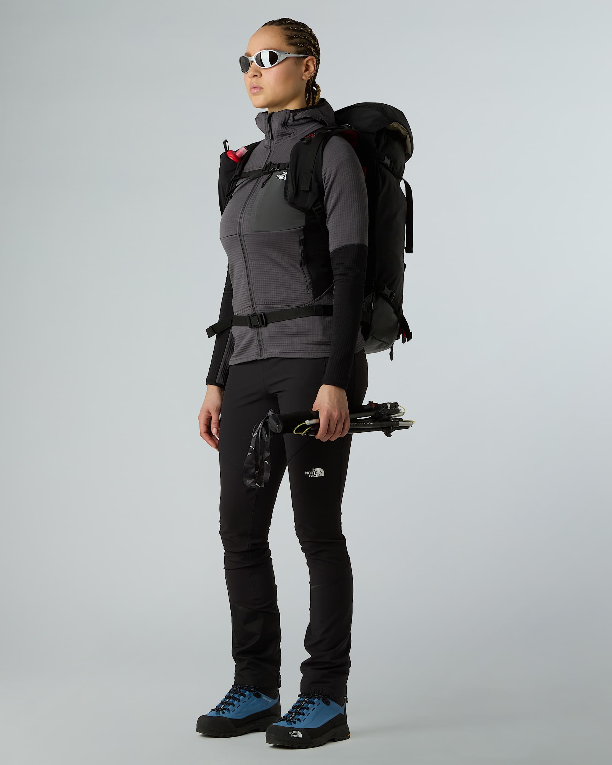 Stormgap Power Grid Kapuzenjacke fr Damen TNF alt8