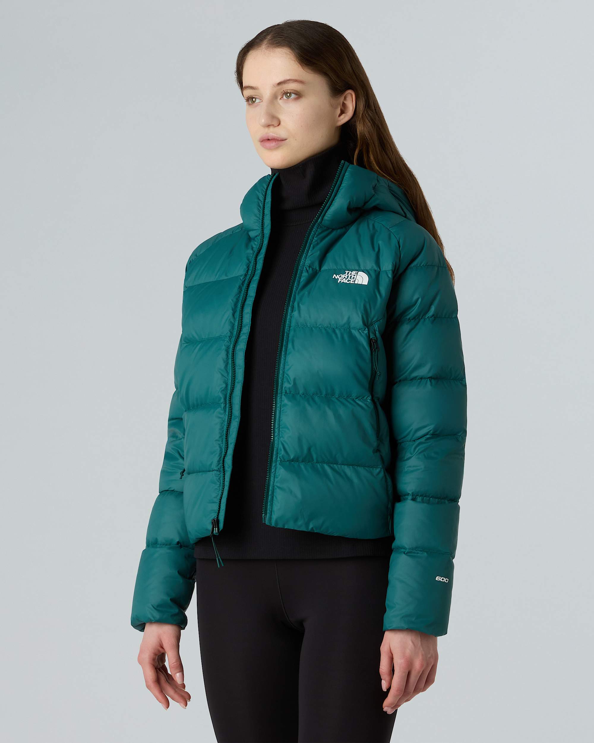Womens Hyalite Down Hooded Jacket TNF alt7