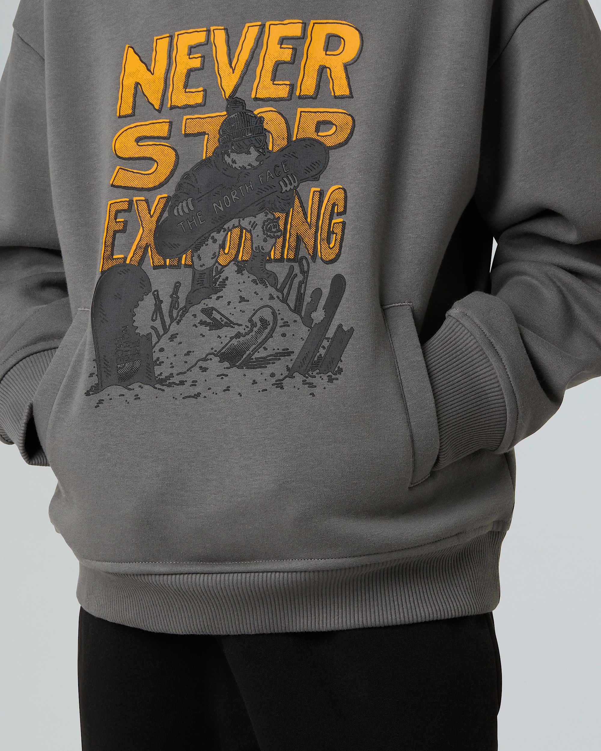 Sports Kapuzenpulli mit Grafik in Oversize fr Jungen TNF ALT8