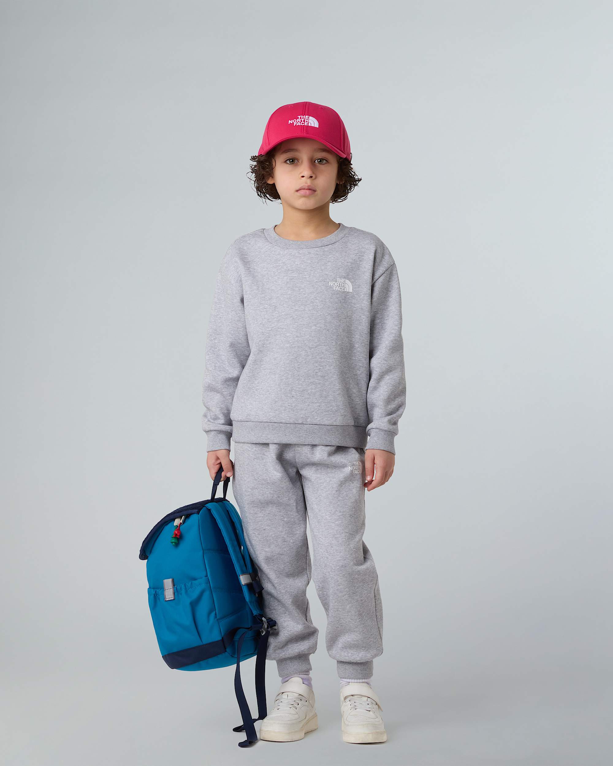 Kids Simple Dome Fleece Set TNF ALT4