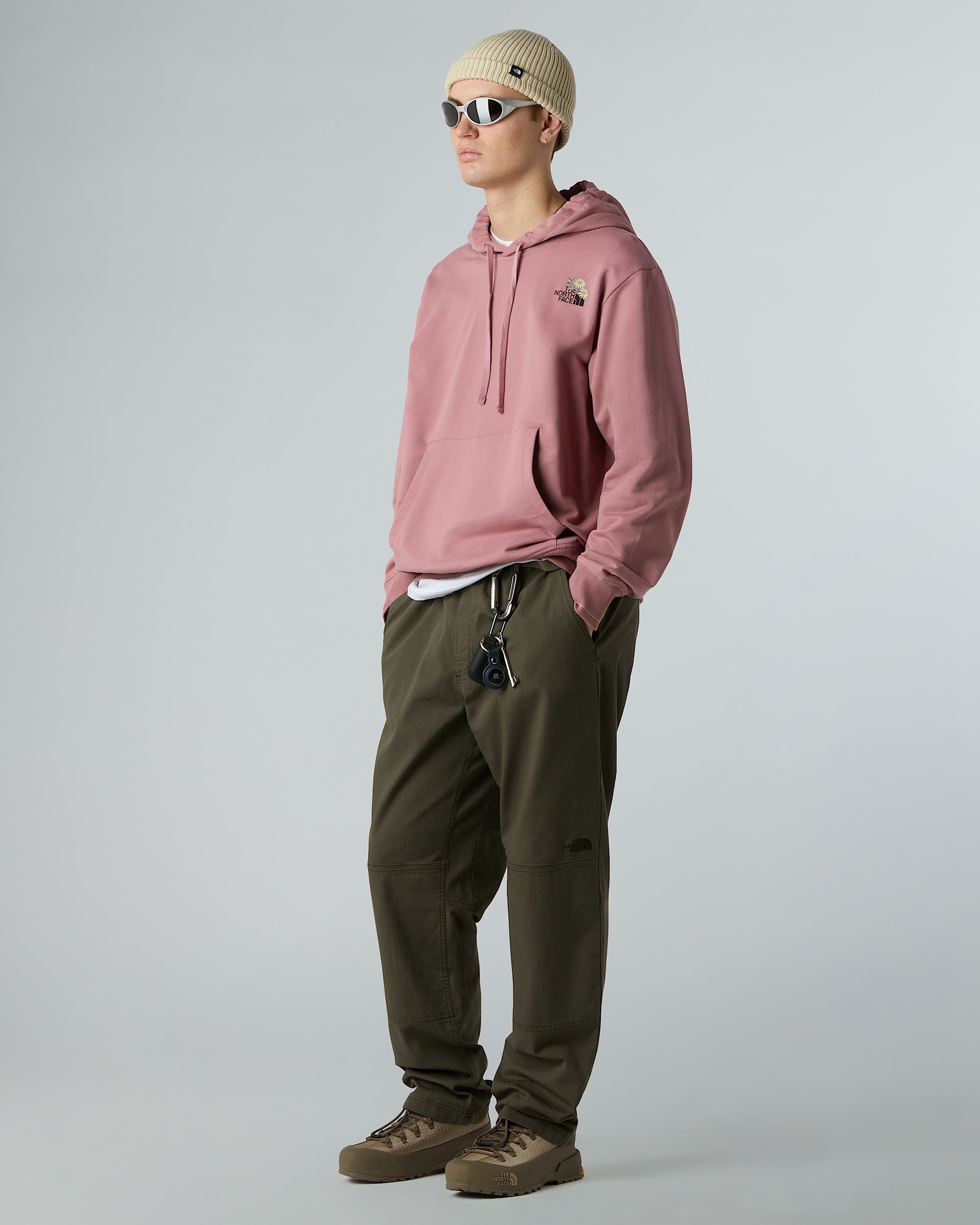 Felpa con cappuccio Dome Flower Relaxed Graphic unisex TNF ALT10