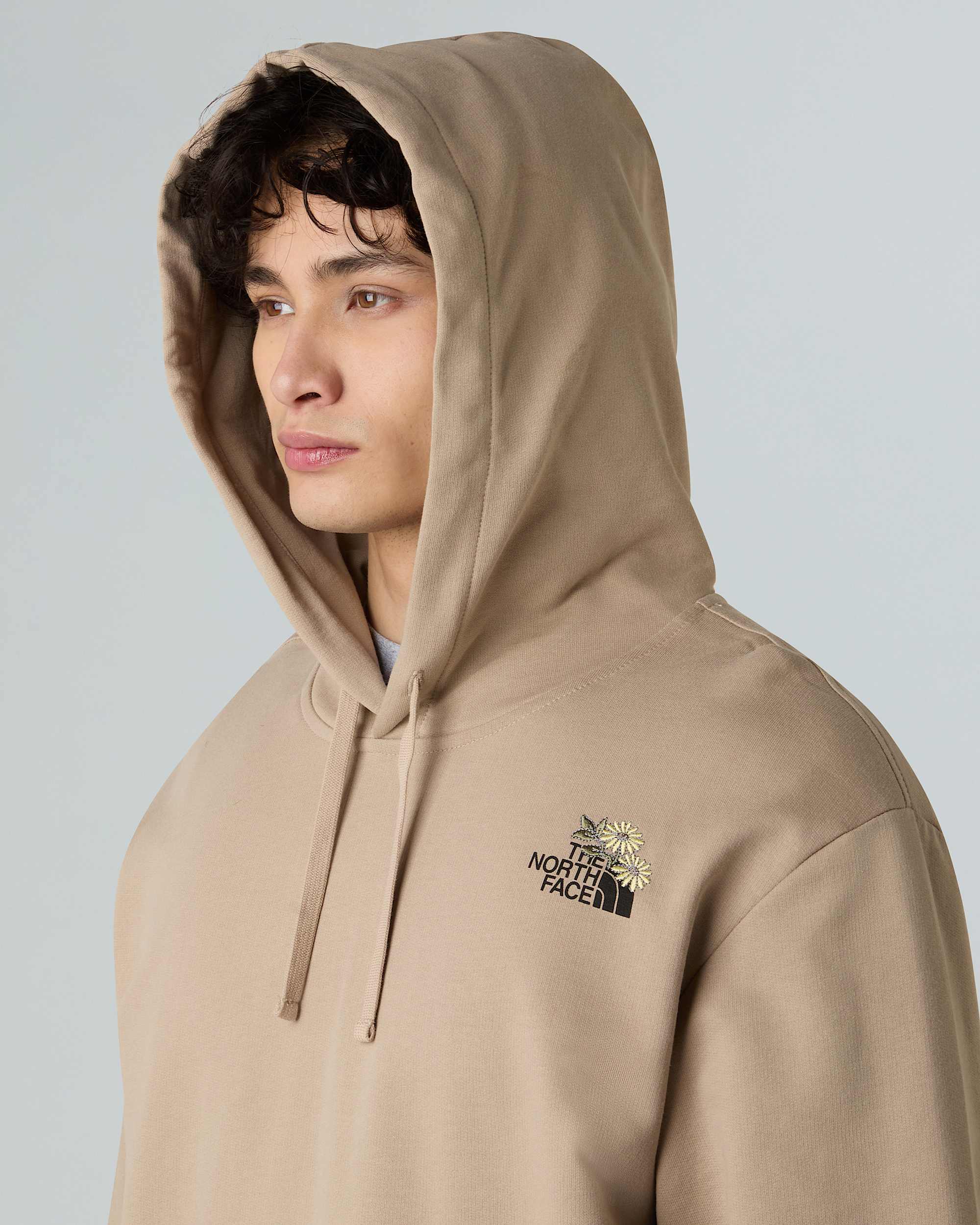 Felpa con cappuccio Dome Flower Relaxed Graphic unisex TNF ALT7