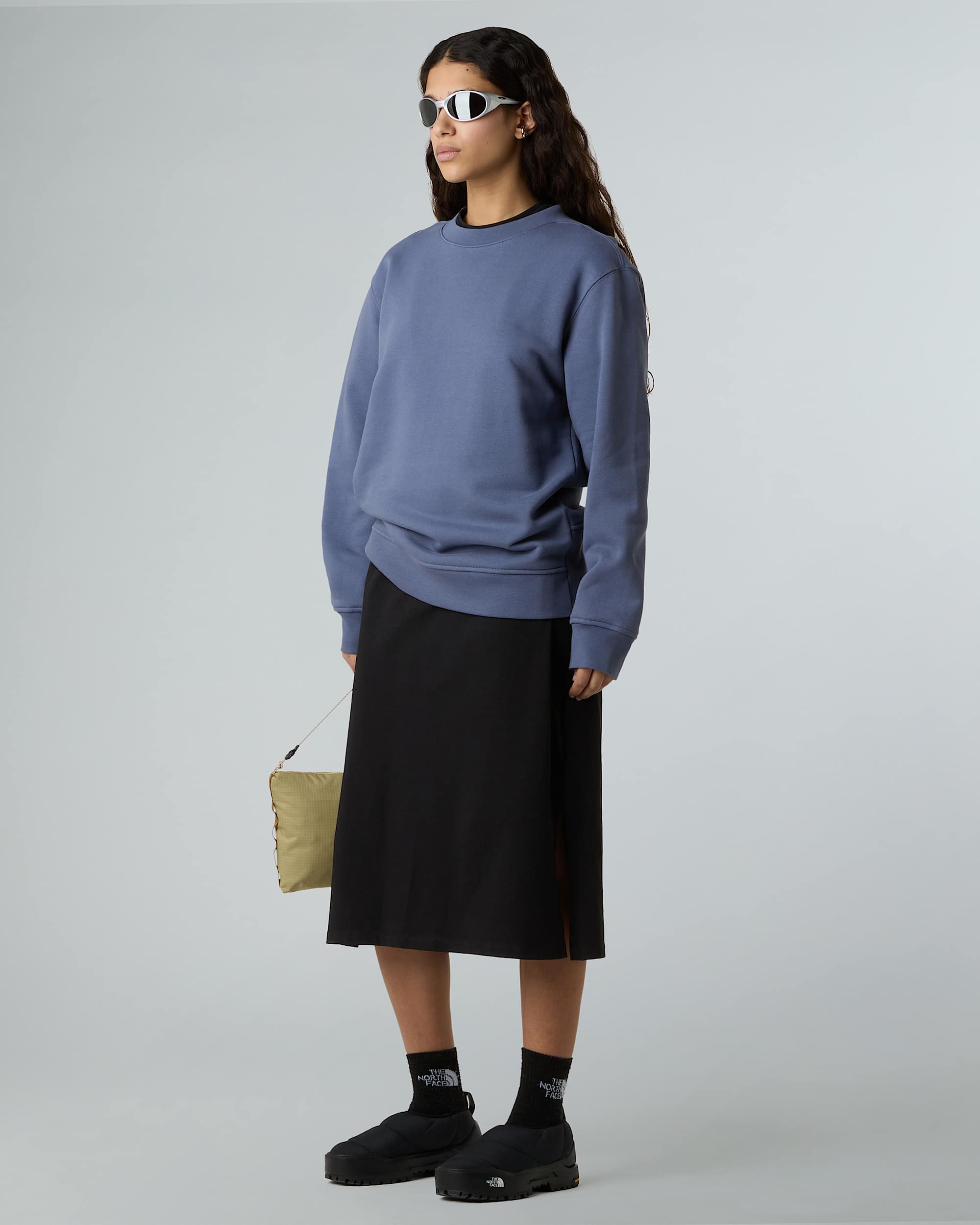 Womens Dome Relaxed Sweatshirt TNF ALT5