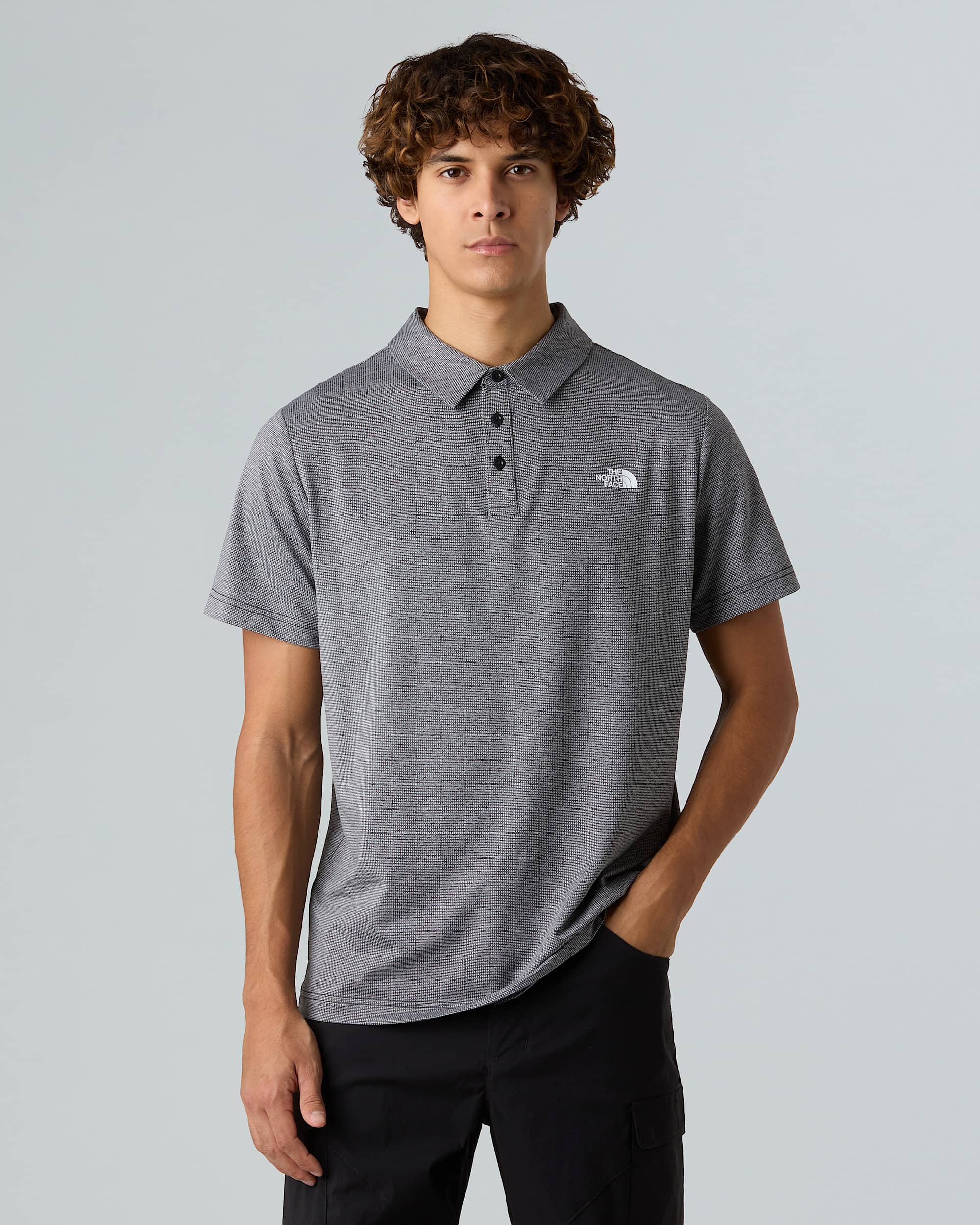Mens Cimbia Polo Shirt TNF ALT4