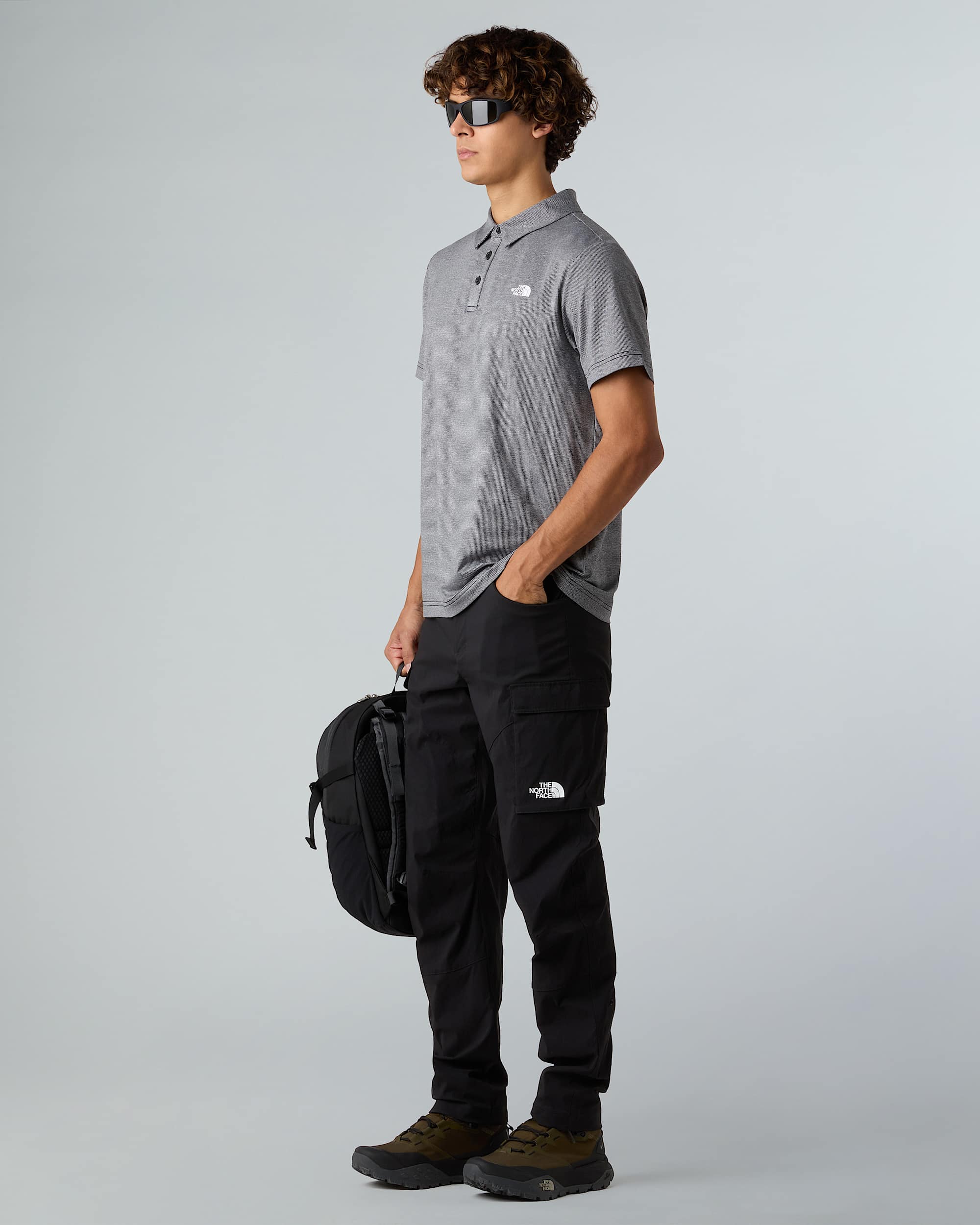 Mens Cimbia Polo Shirt TNF ALT5