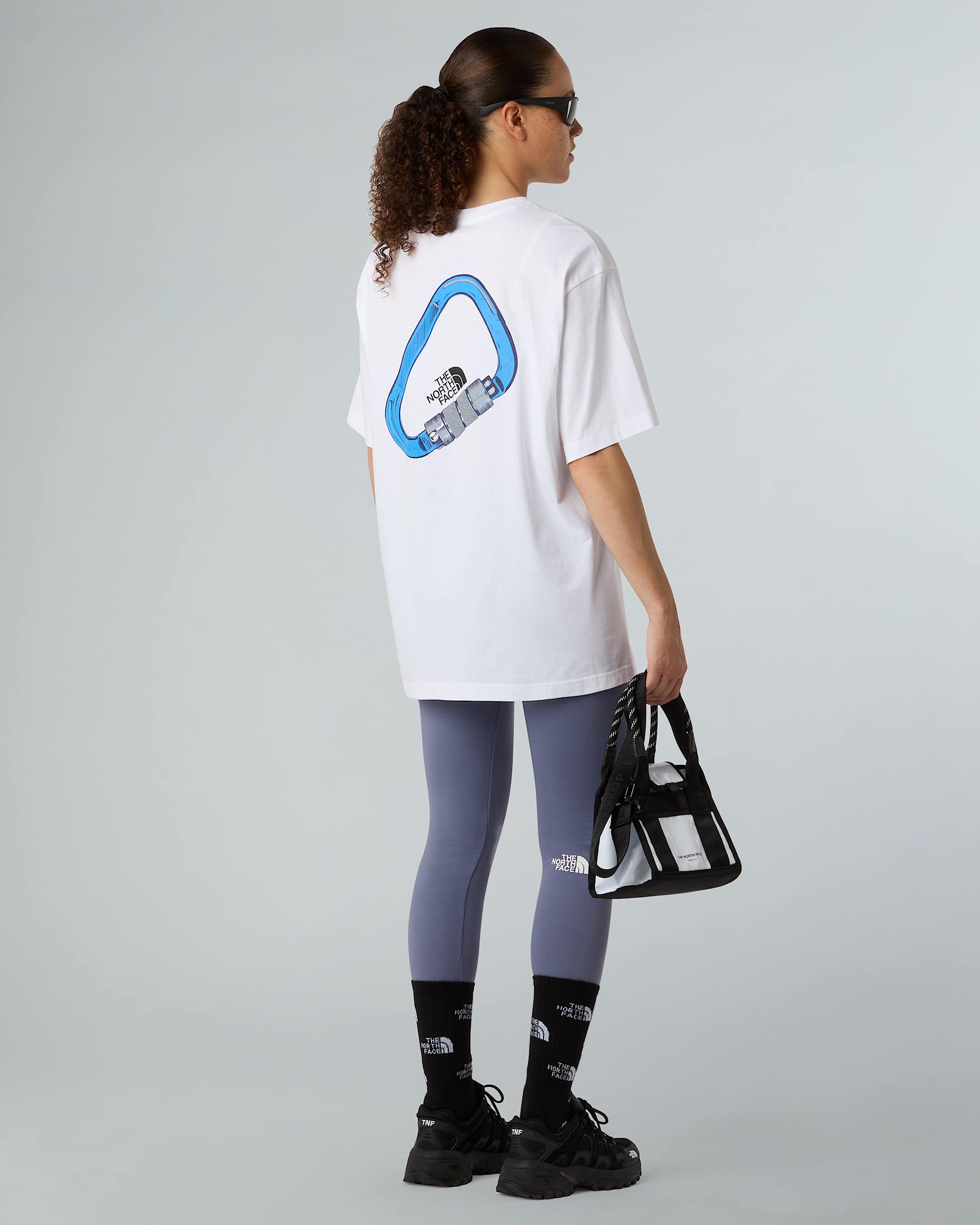 Uniseks Explore Carabiner RelaxedTshirt TNF ALT11