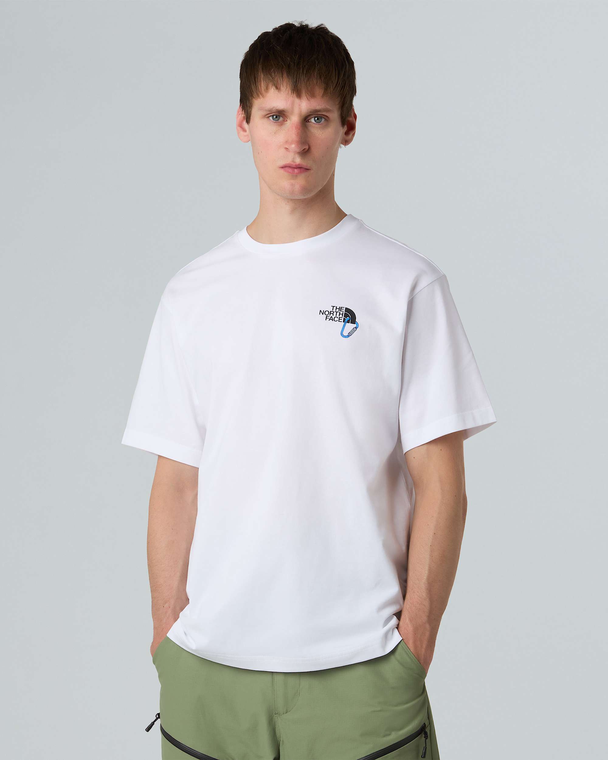 Uniseks Explore Carabiner RelaxedTshirt TNF ALT5