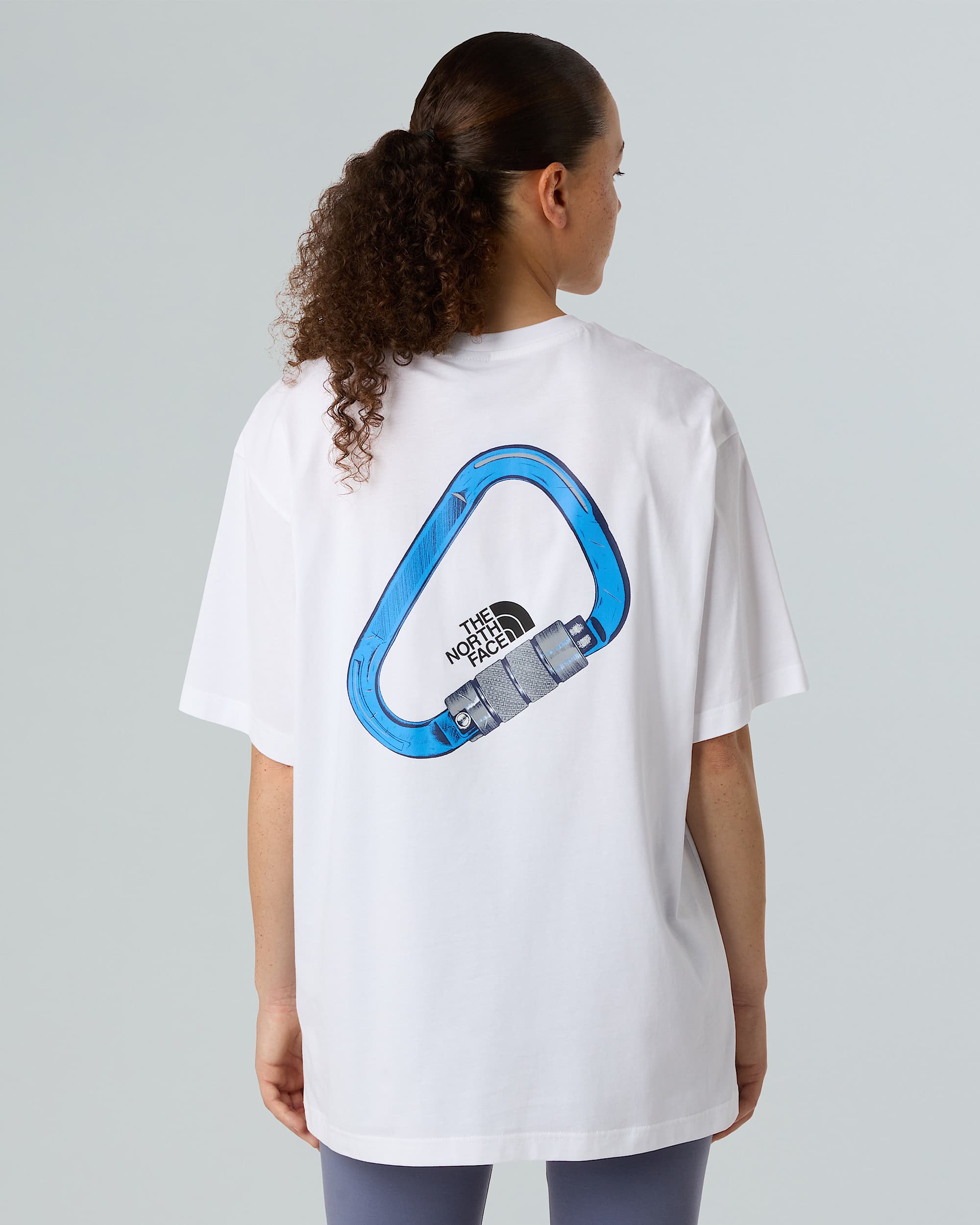 Uniseks Explore Carabiner RelaxedTshirt TNF ALT9
