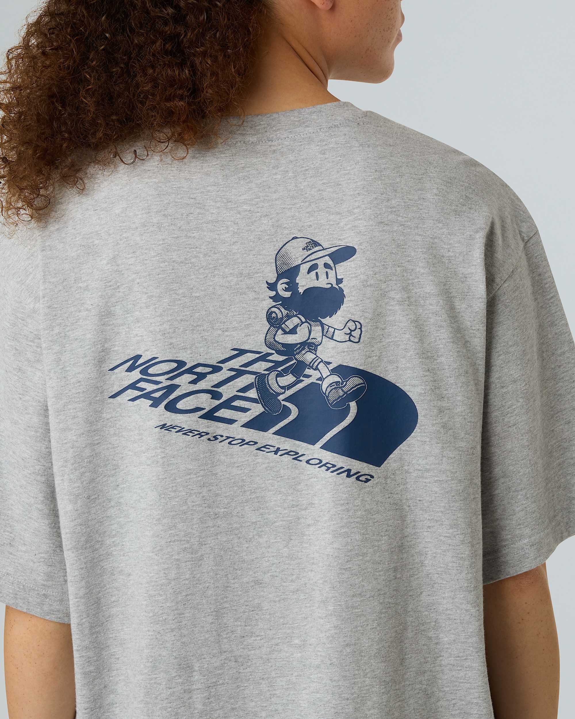 Unisex Run Graphic Relaxed TShirt TNF ALT13