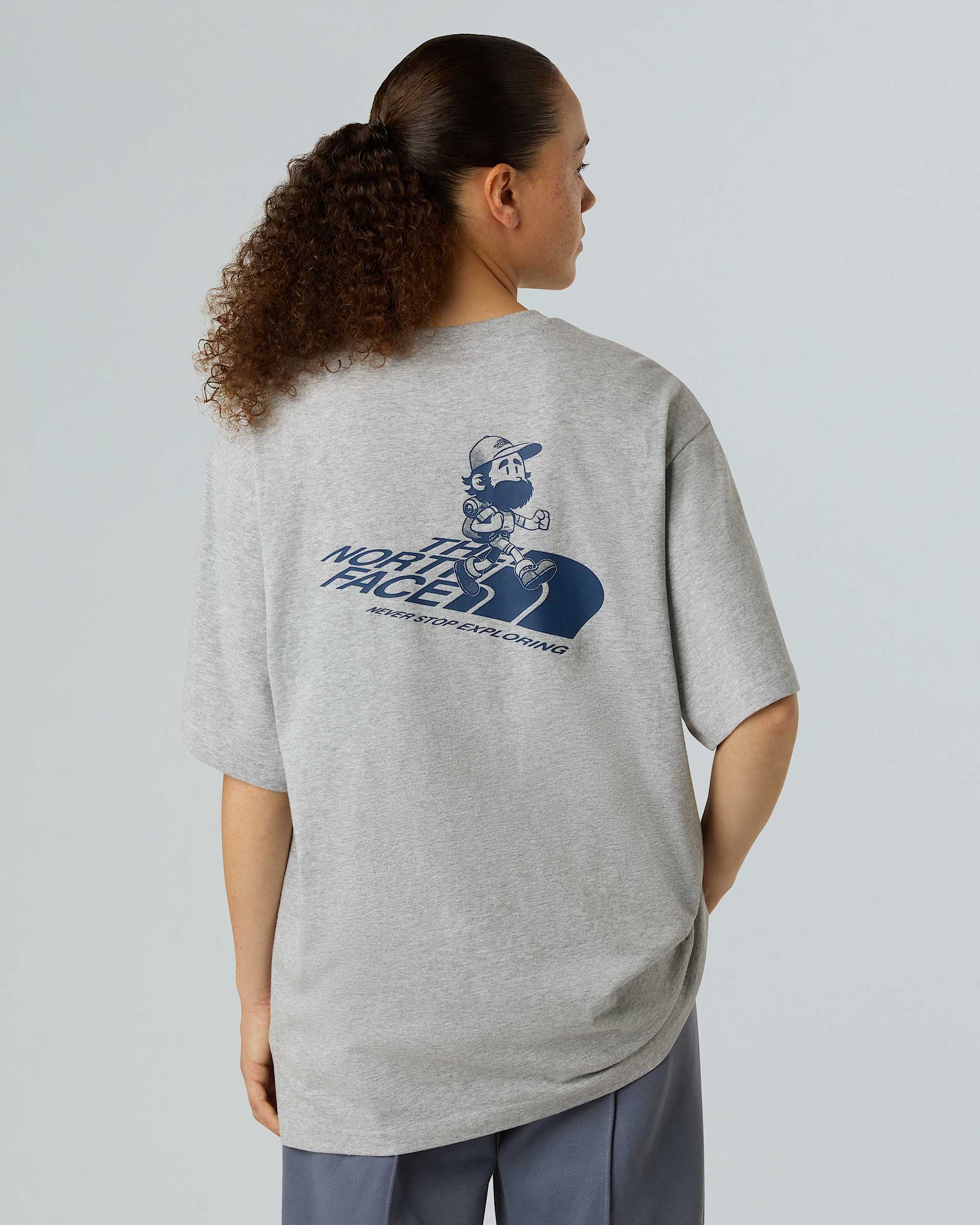 Unisex Run Graphic Relaxed TShirt TNF ALT9
