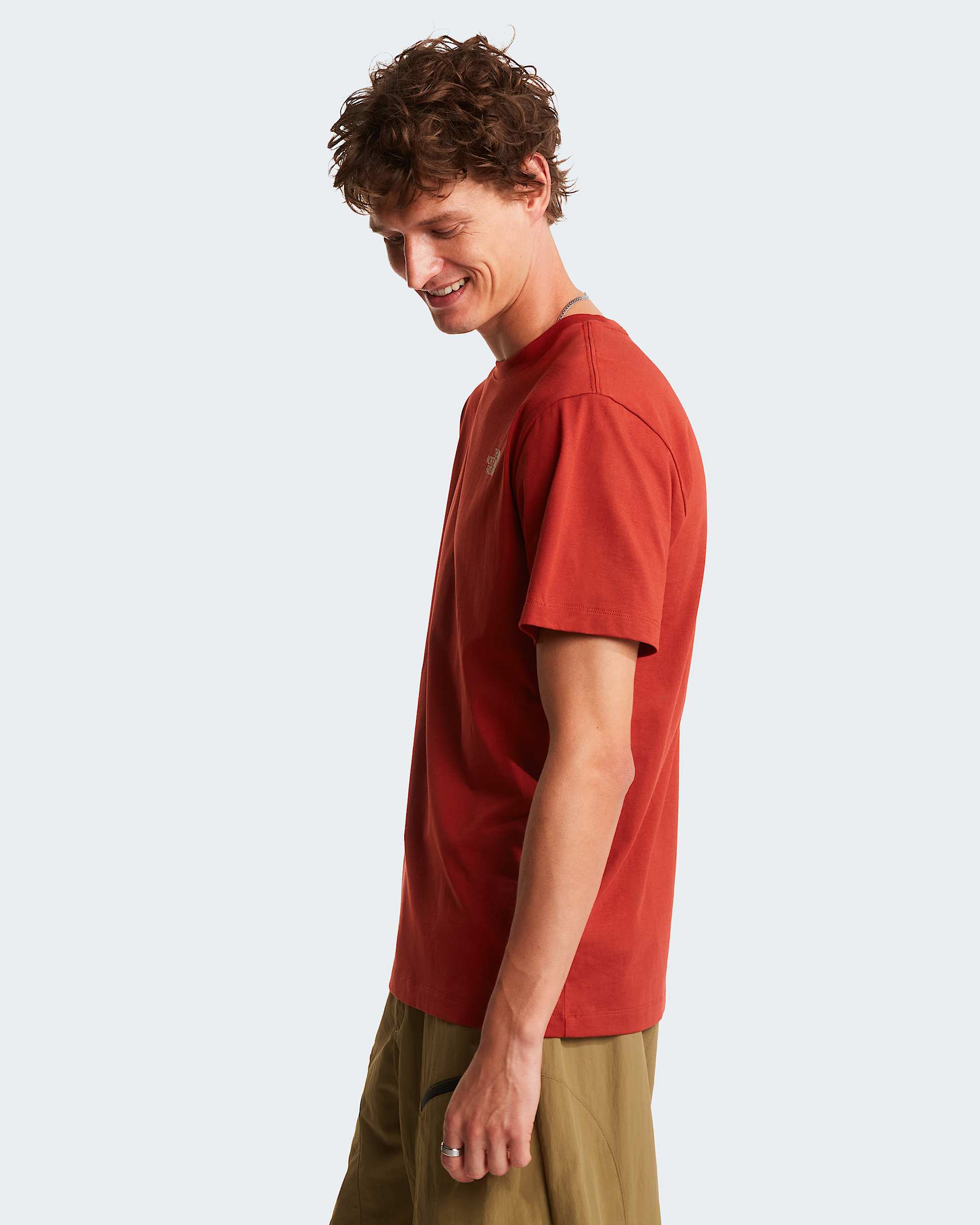 Mski Tshirt z grafik o regularnym kroju Vertical TNF ALT3