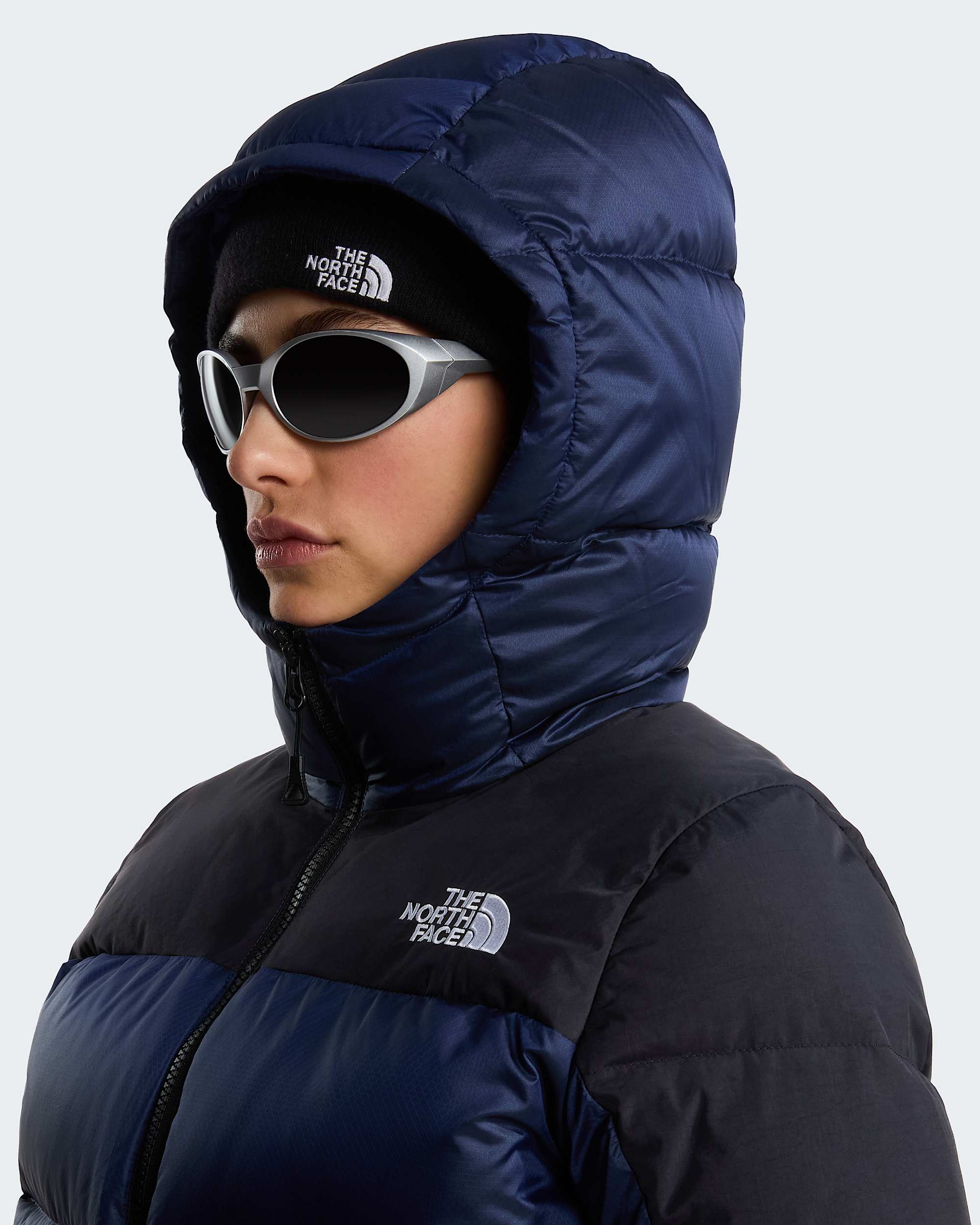 Womens Diablo Down 20 Hooded Jacket TNF ALT5
