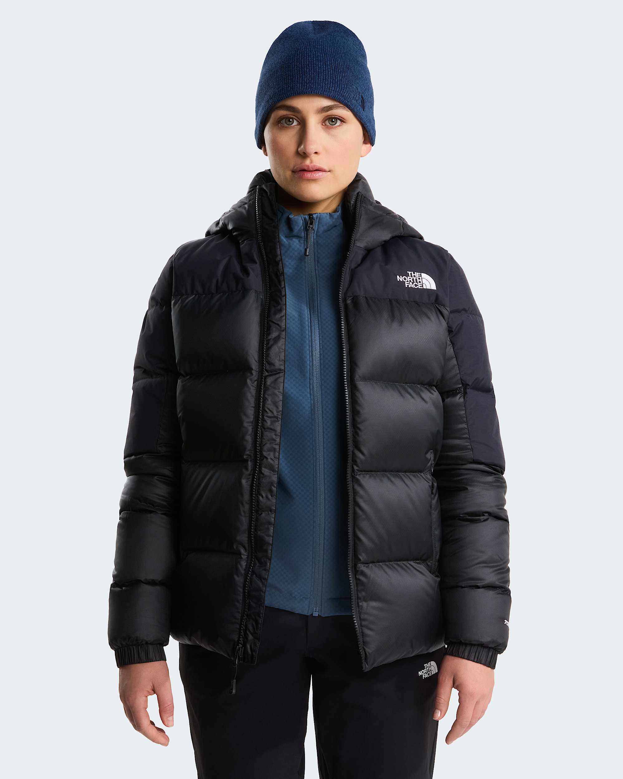 Veste en duvet  capuche Diablo 20 pour femme TNF alt4