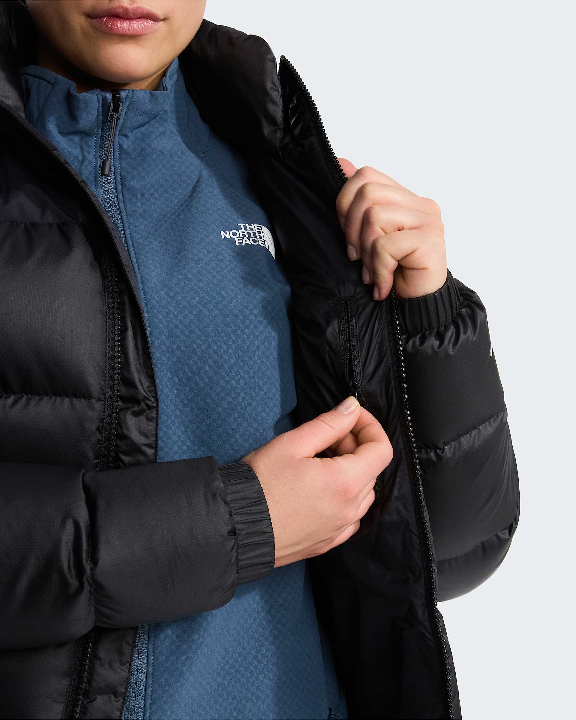 Veste en duvet  capuche Diablo 20 pour femme TNF alt7