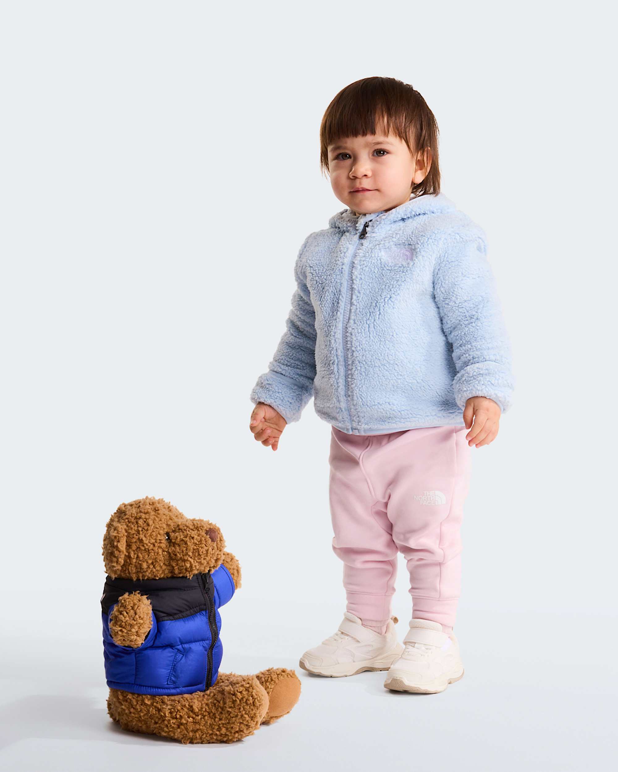 Sweat  capuche zipp Campshire pour bb TNF Polar Haze ALT1