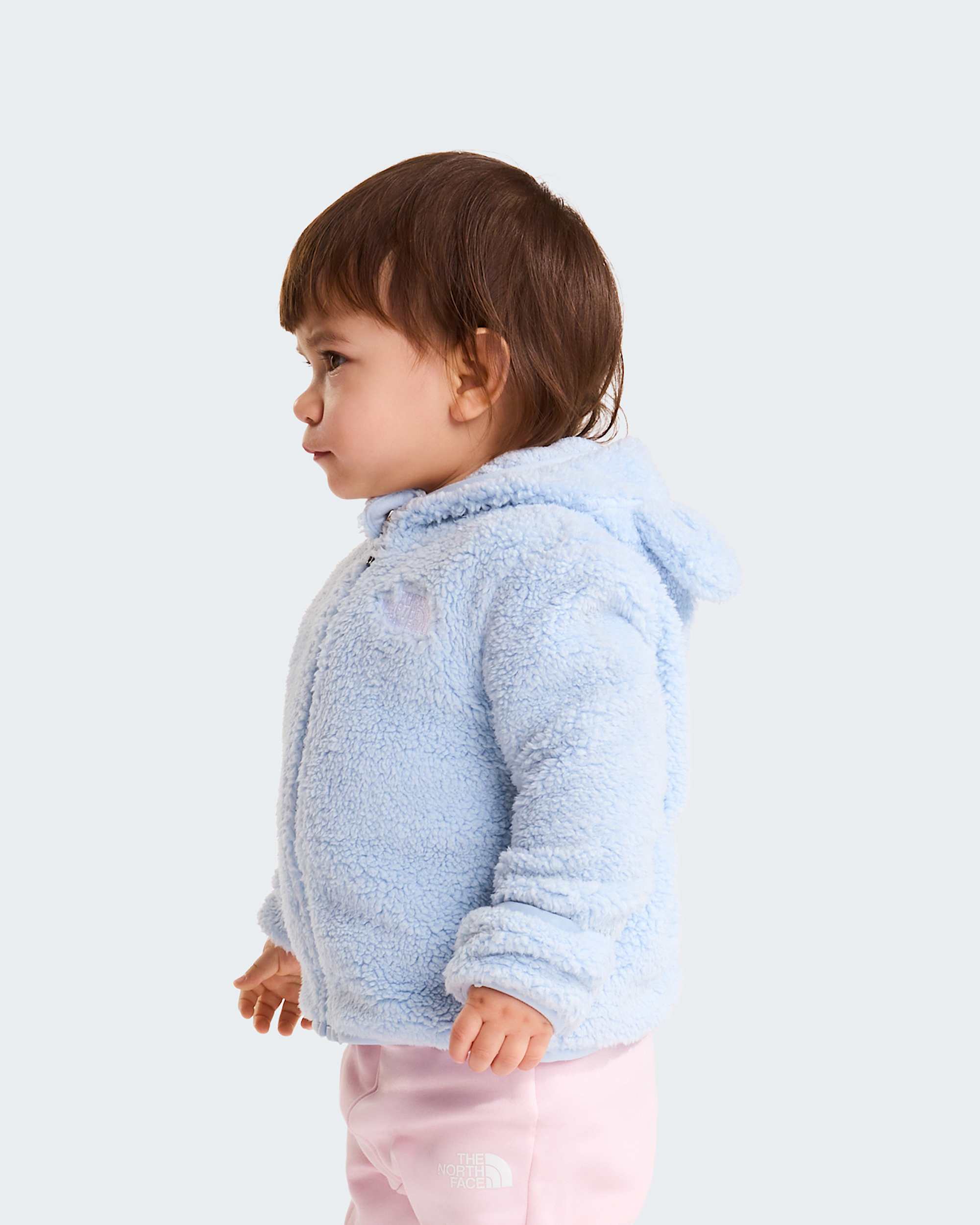 Sweat  capuche zipp Campshire pour bb TNF Polar Haze ALT2