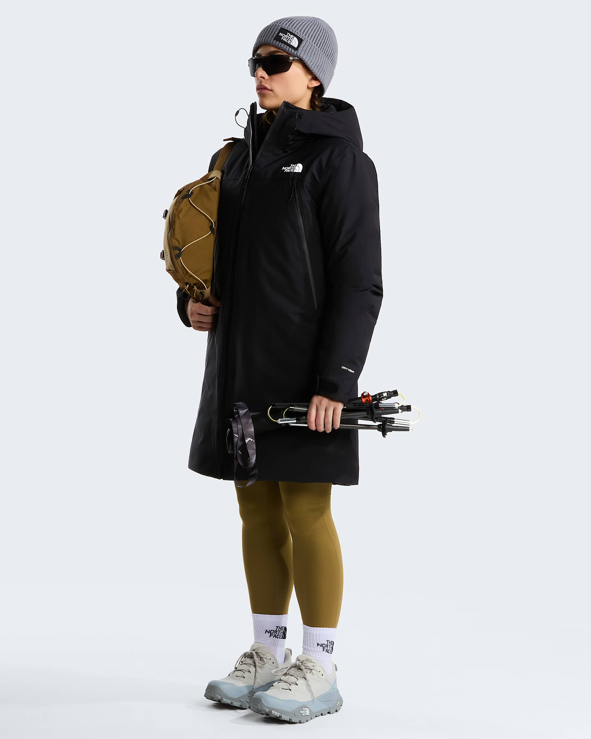 Womens TNF Range Down Parka TNF ALT1