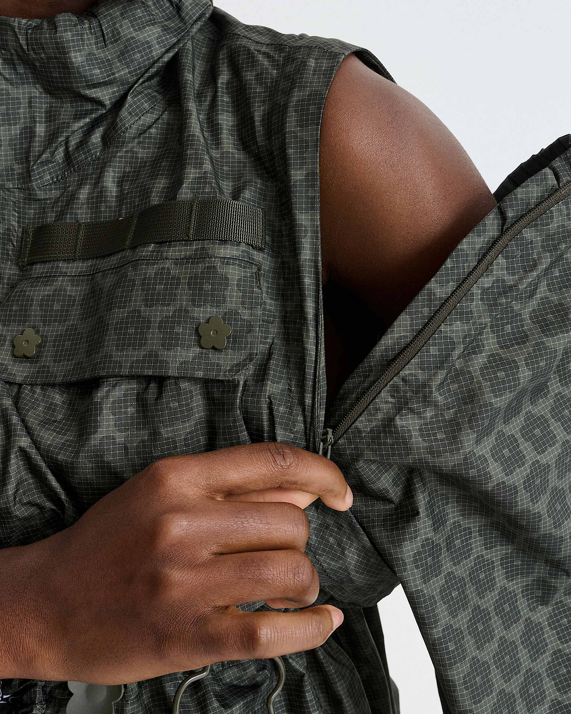 TNF X Cecilie Bahnsen Tenzin Convertible Jacket TNF ALT5