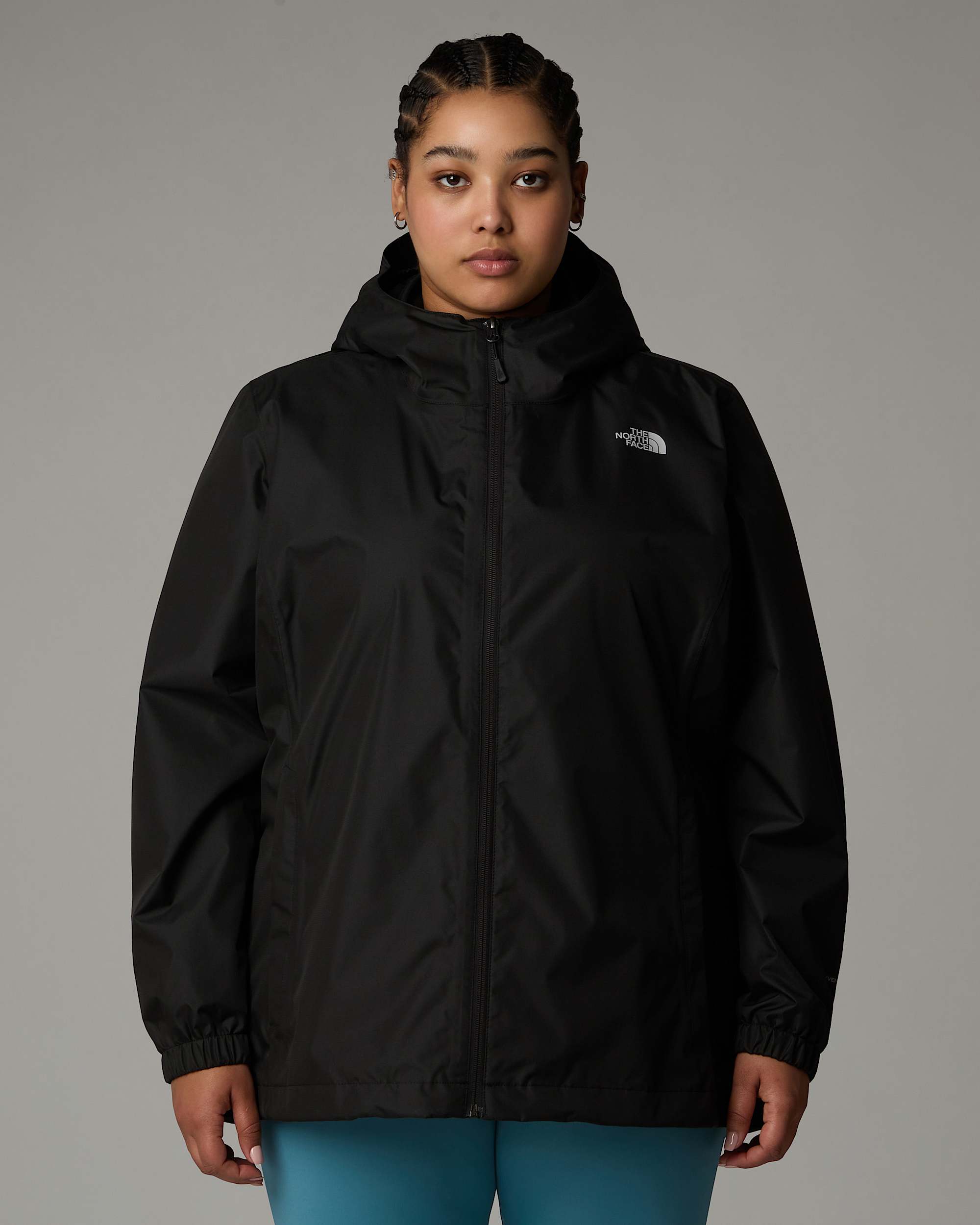 Womens Plus Size Quest Jacket TNF ALT4