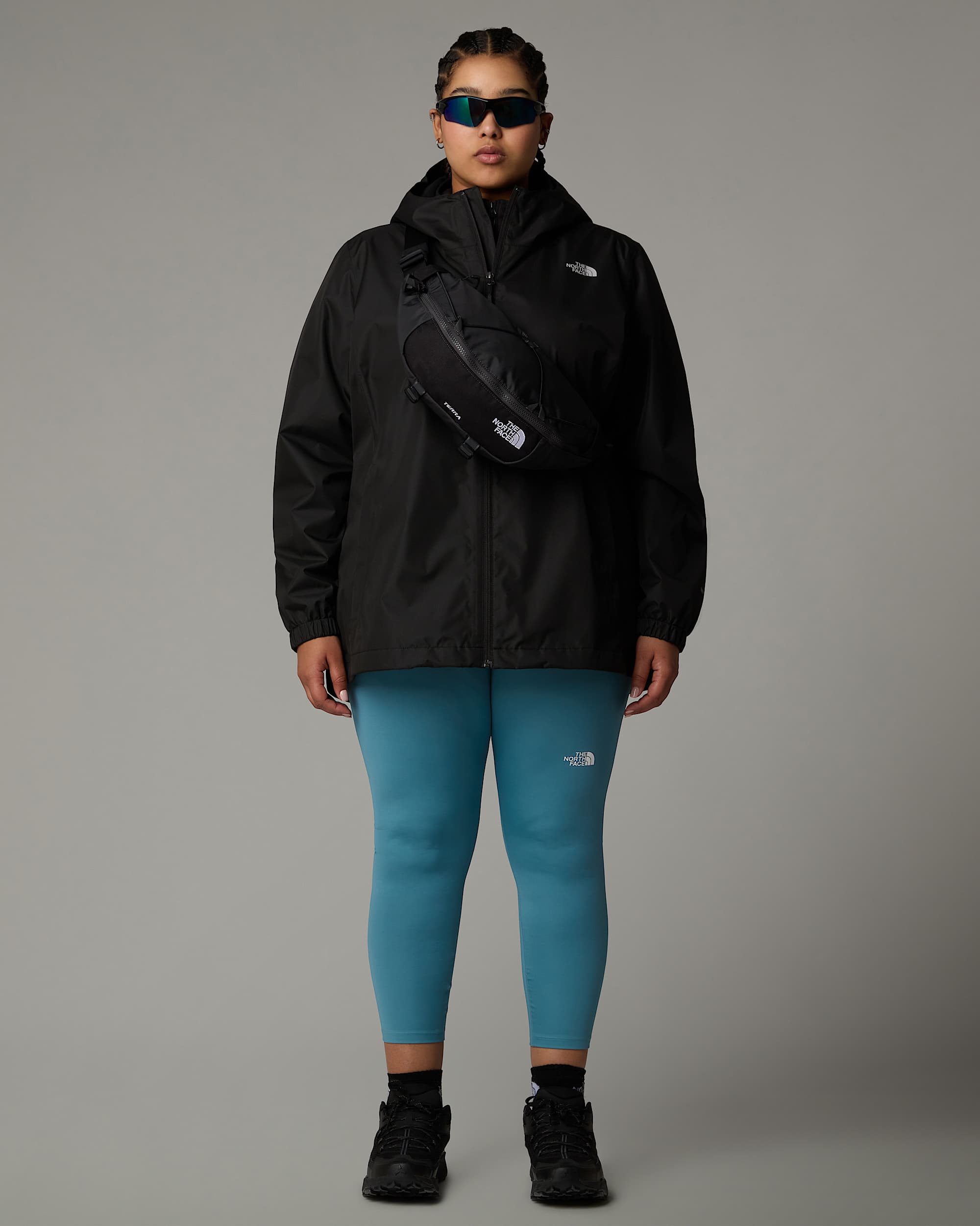 Womens Plus Size Quest Jacket TNF ALT5
