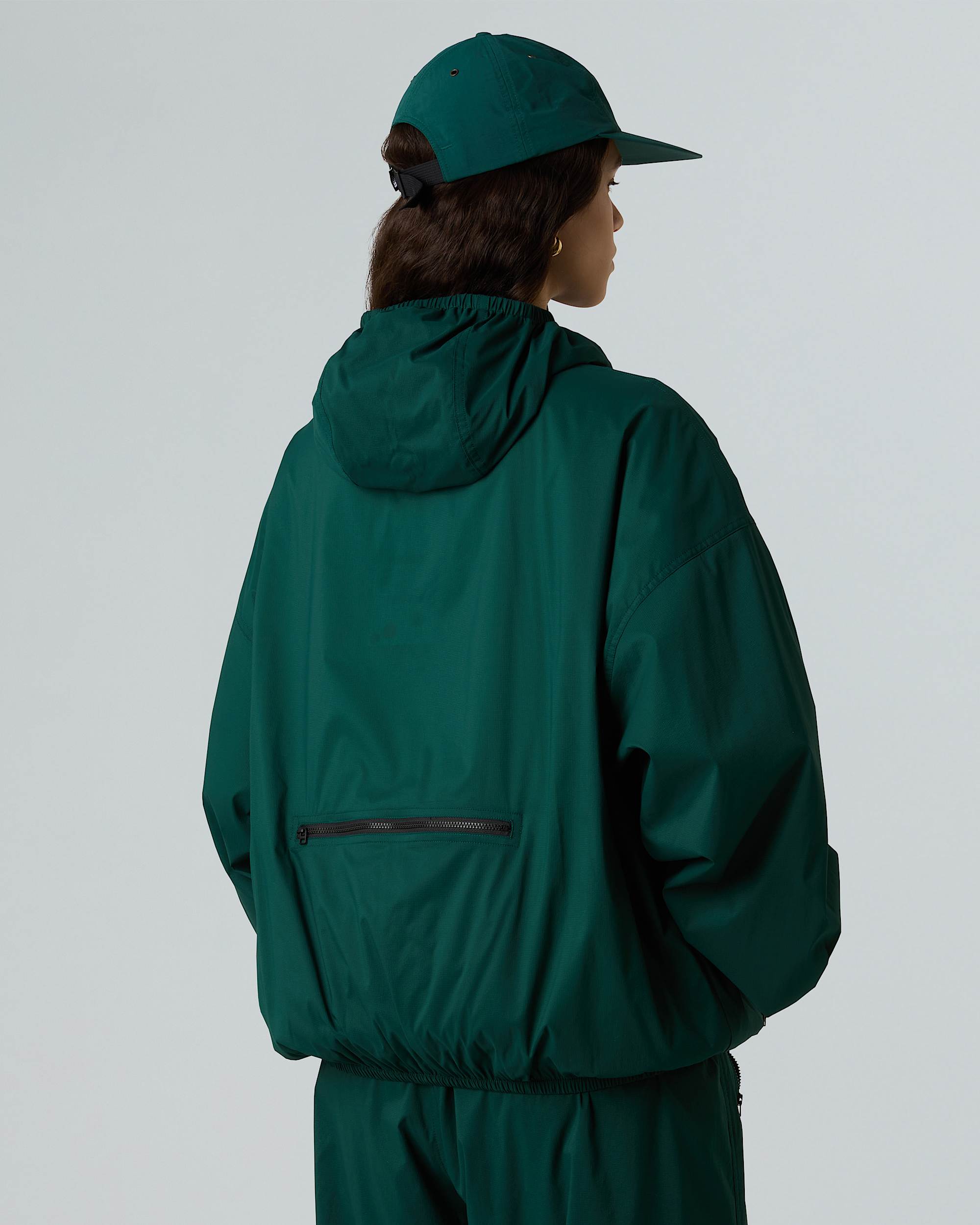 Veste  capuche coupevent compressible Red Box unisexe TNF alt13