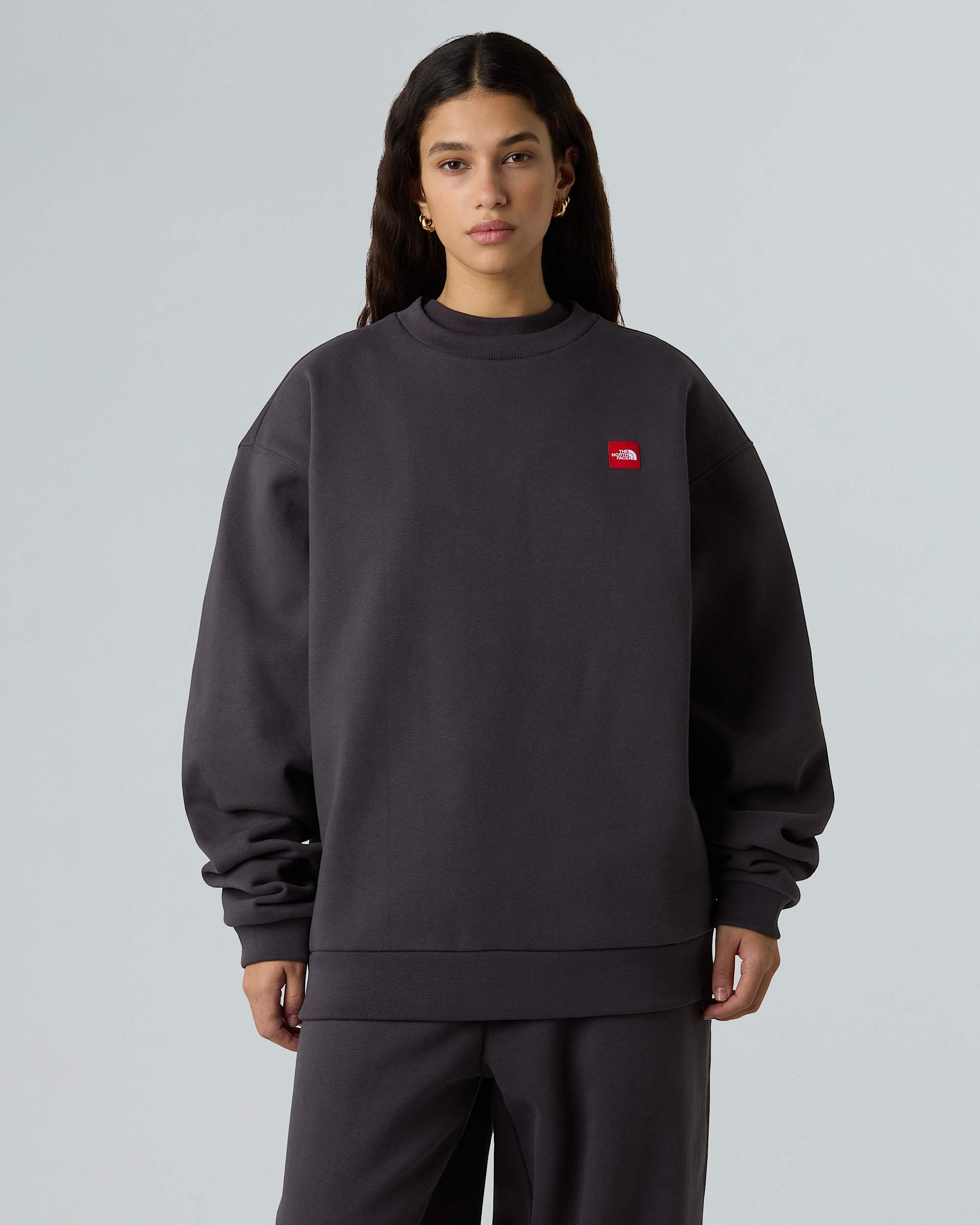 Mens Red Box Sweatshirt TNF ALT8