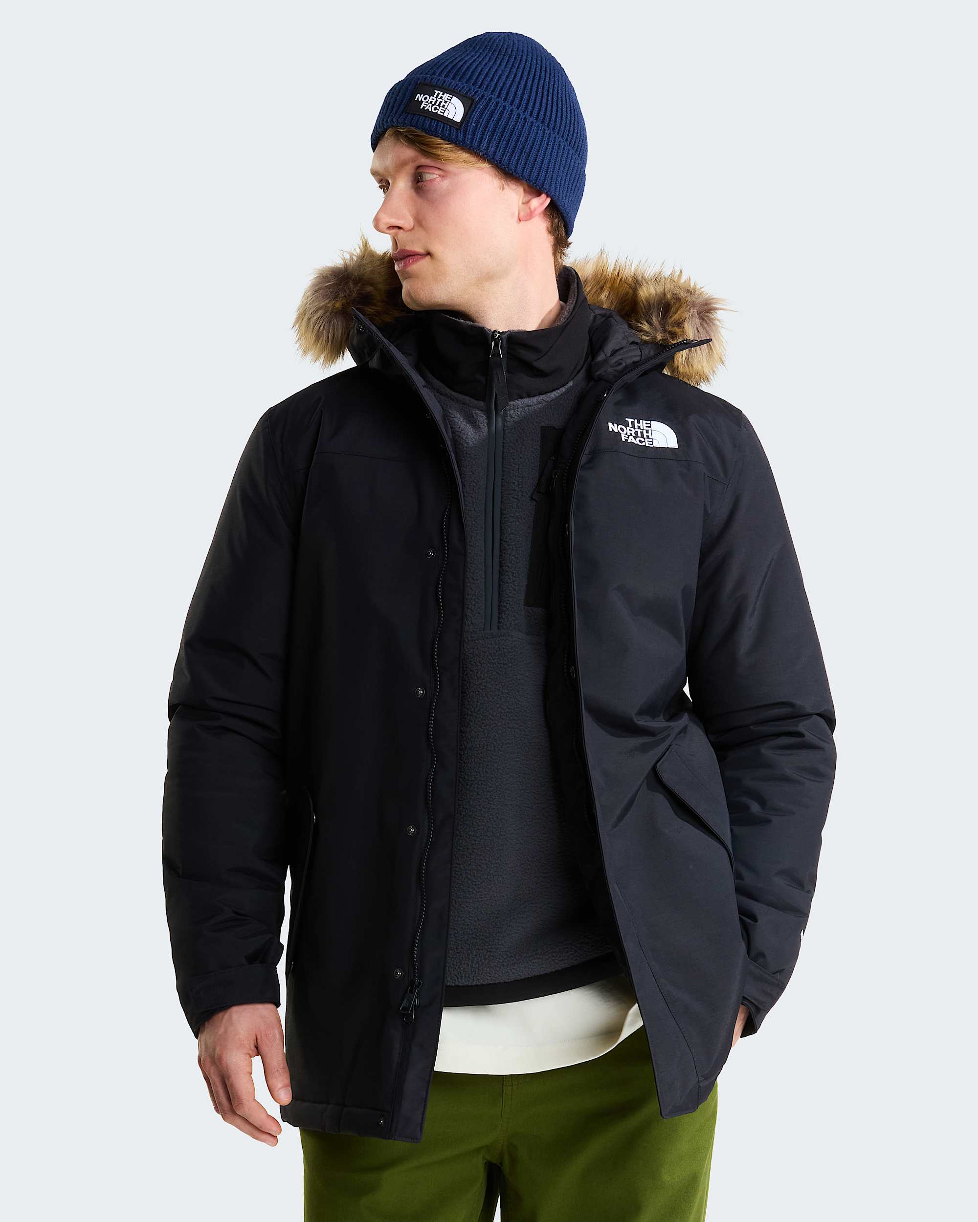 Giacca in materiale riciclato Zaneck da uomo TNF ALT4