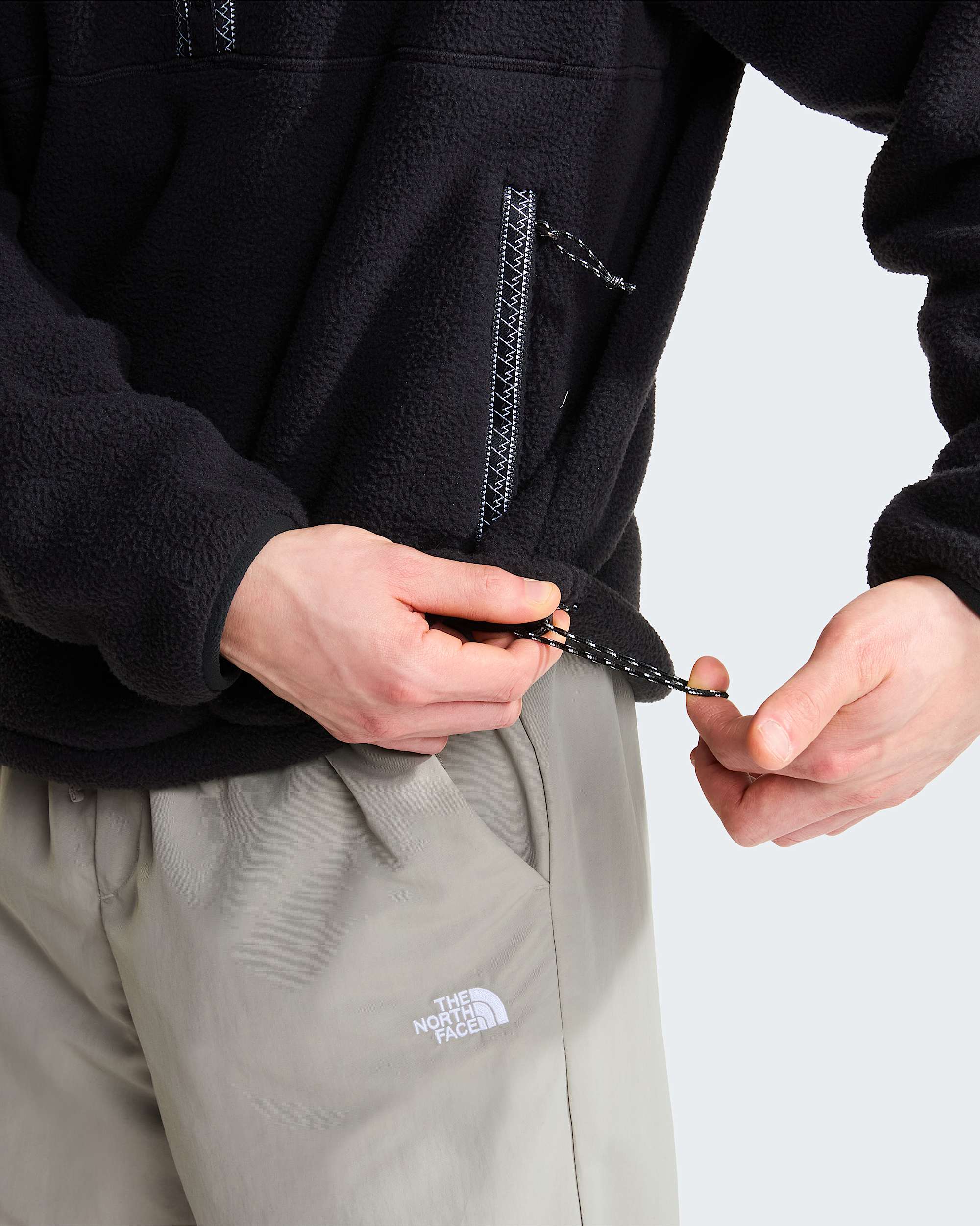 Mens TNF Fleeski 14 Zip Pullover Fleece TNF ALT6
