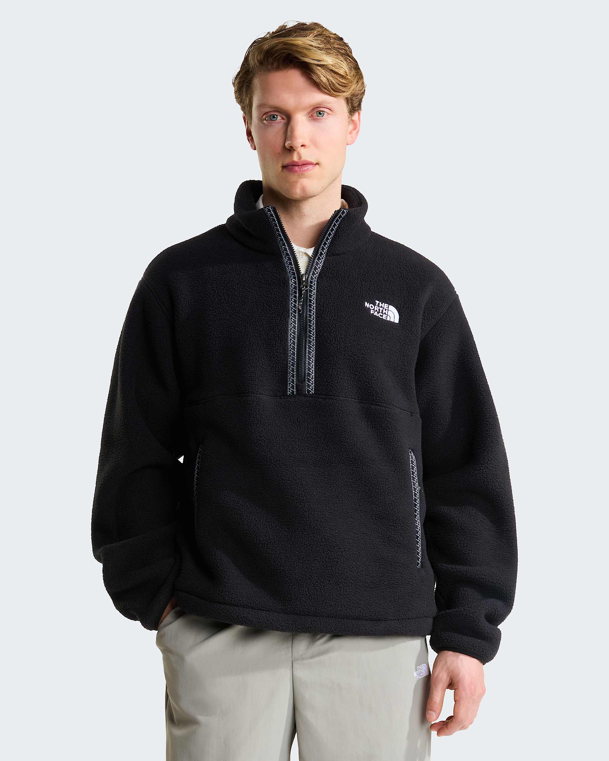 Mens TNF Fleeski 14 Zip Pullover Fleece TNF HERO